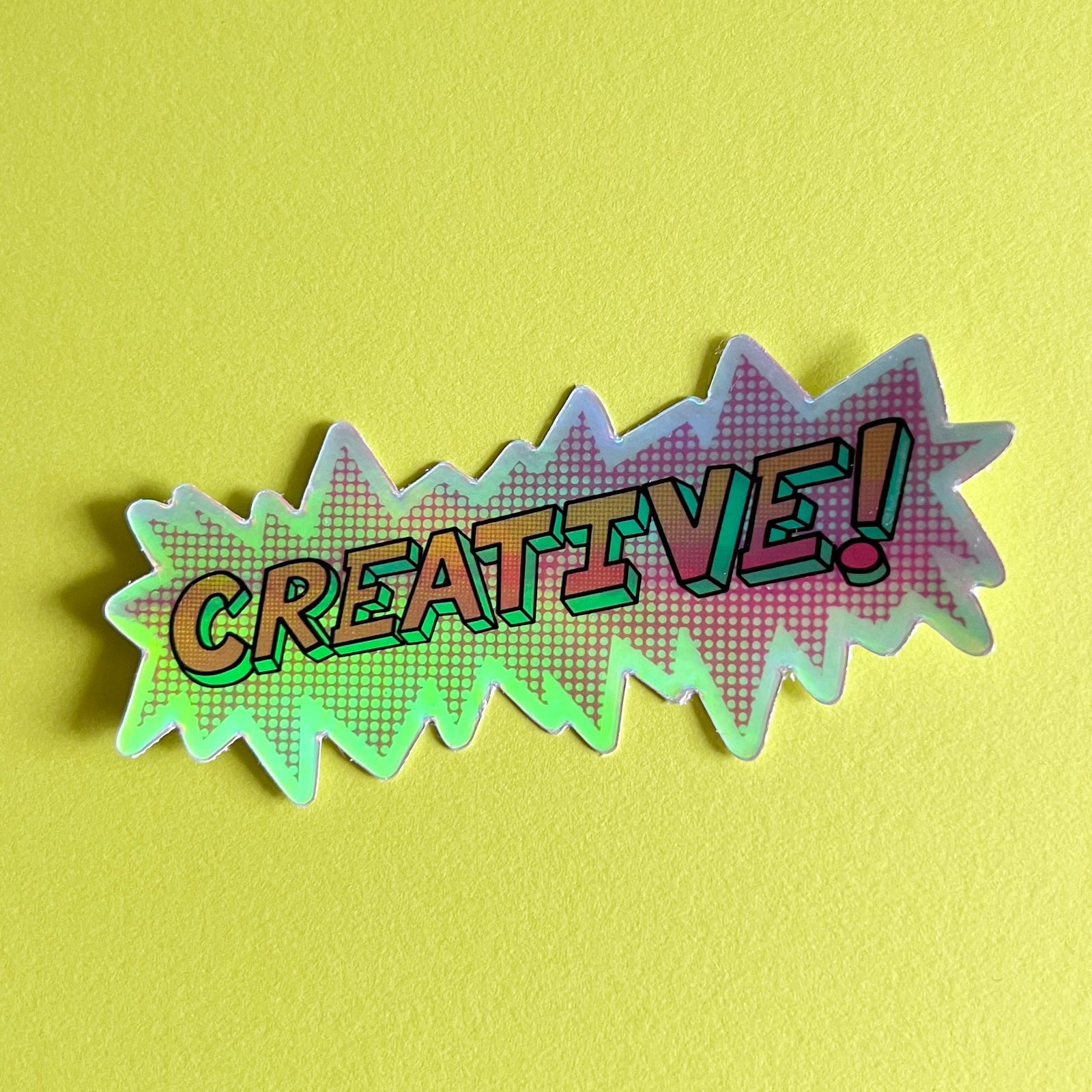 Holographic Creative! Sticker