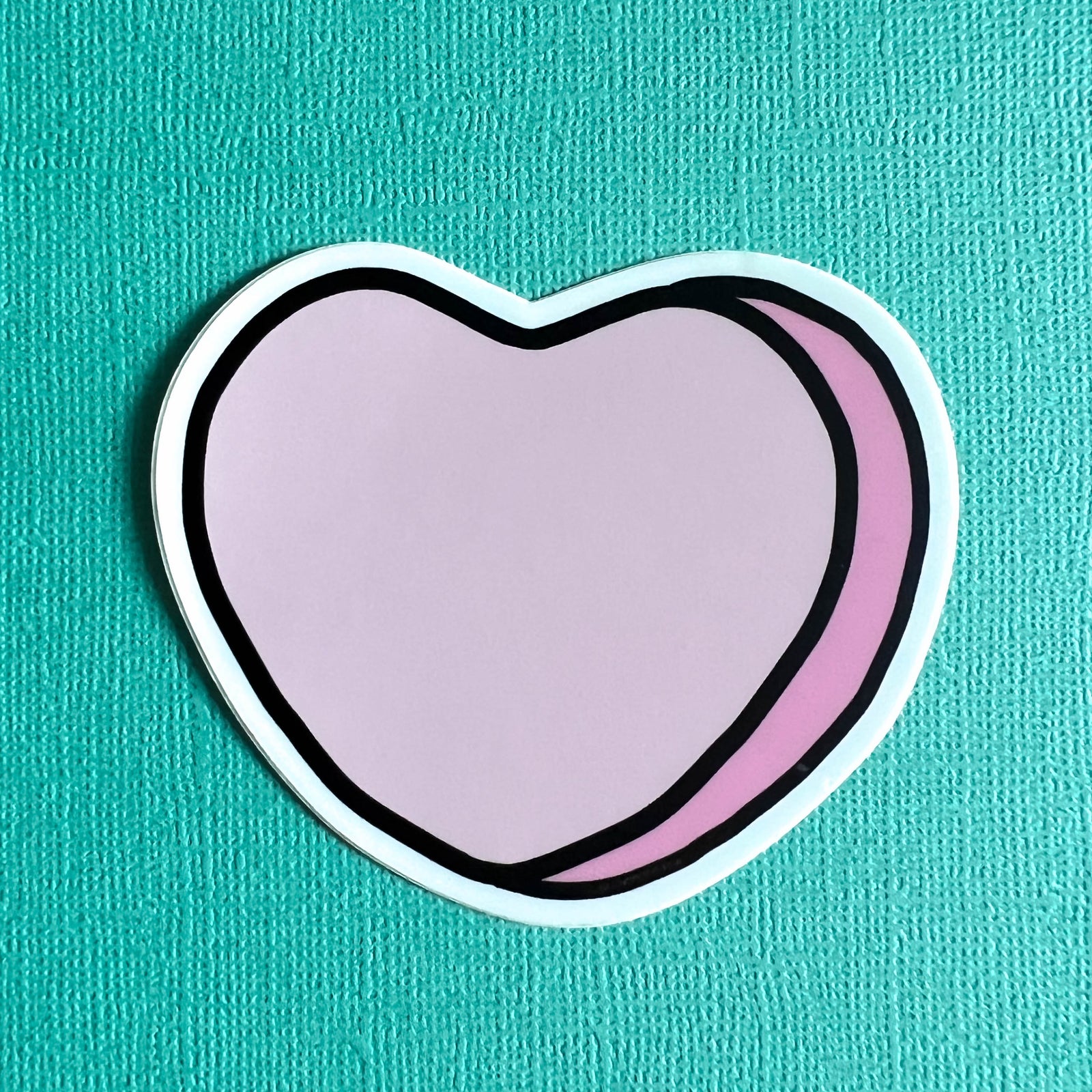 Marshmallow Heart Sticker