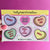 Snarky Hearts Sticker Sheet