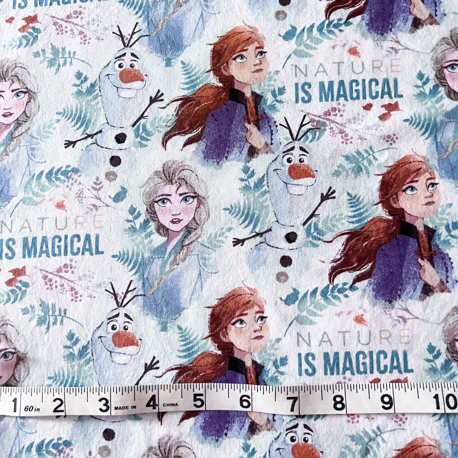 Frozen Nature is Magical - Fabric by the Yard