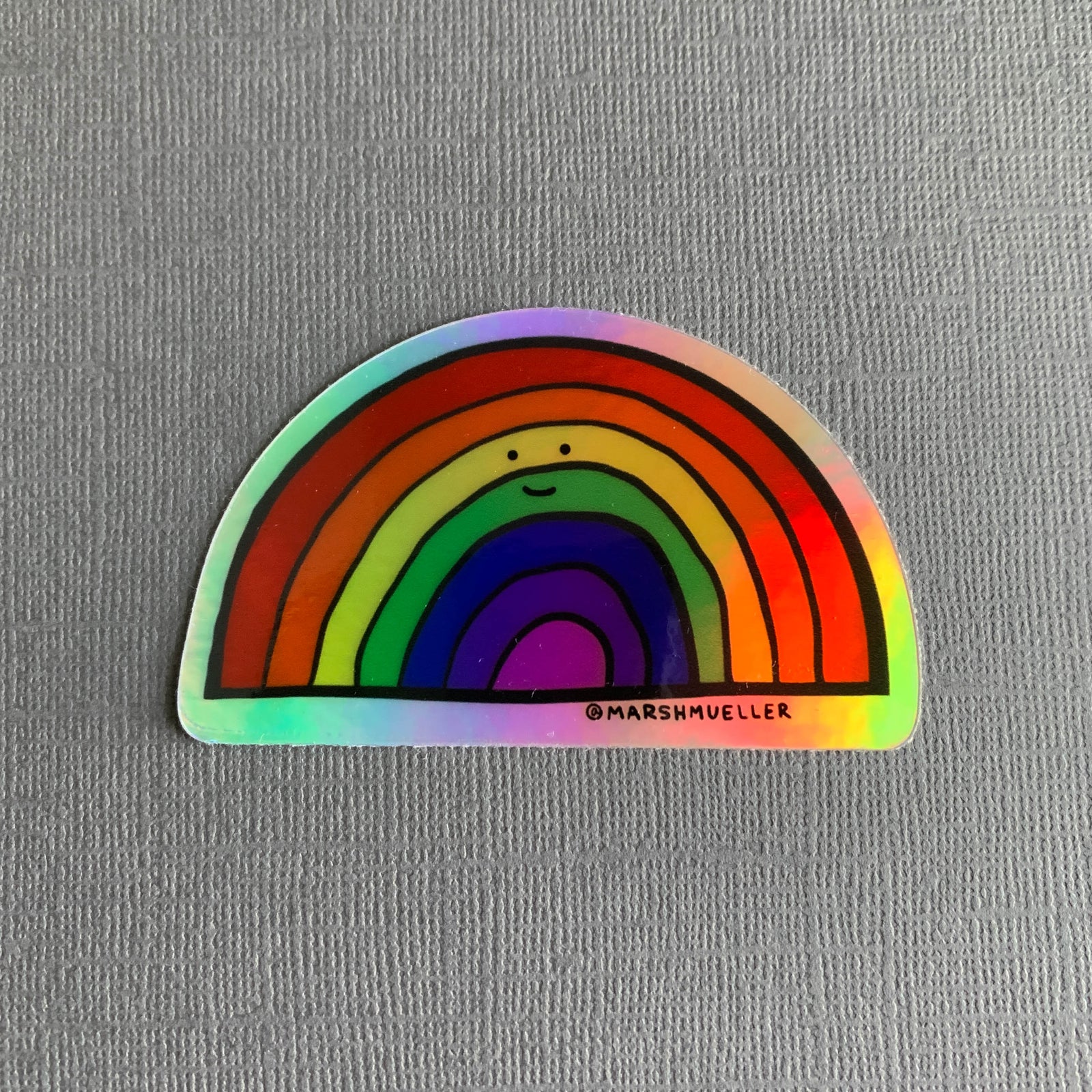 Holographic Rainbow Sticker