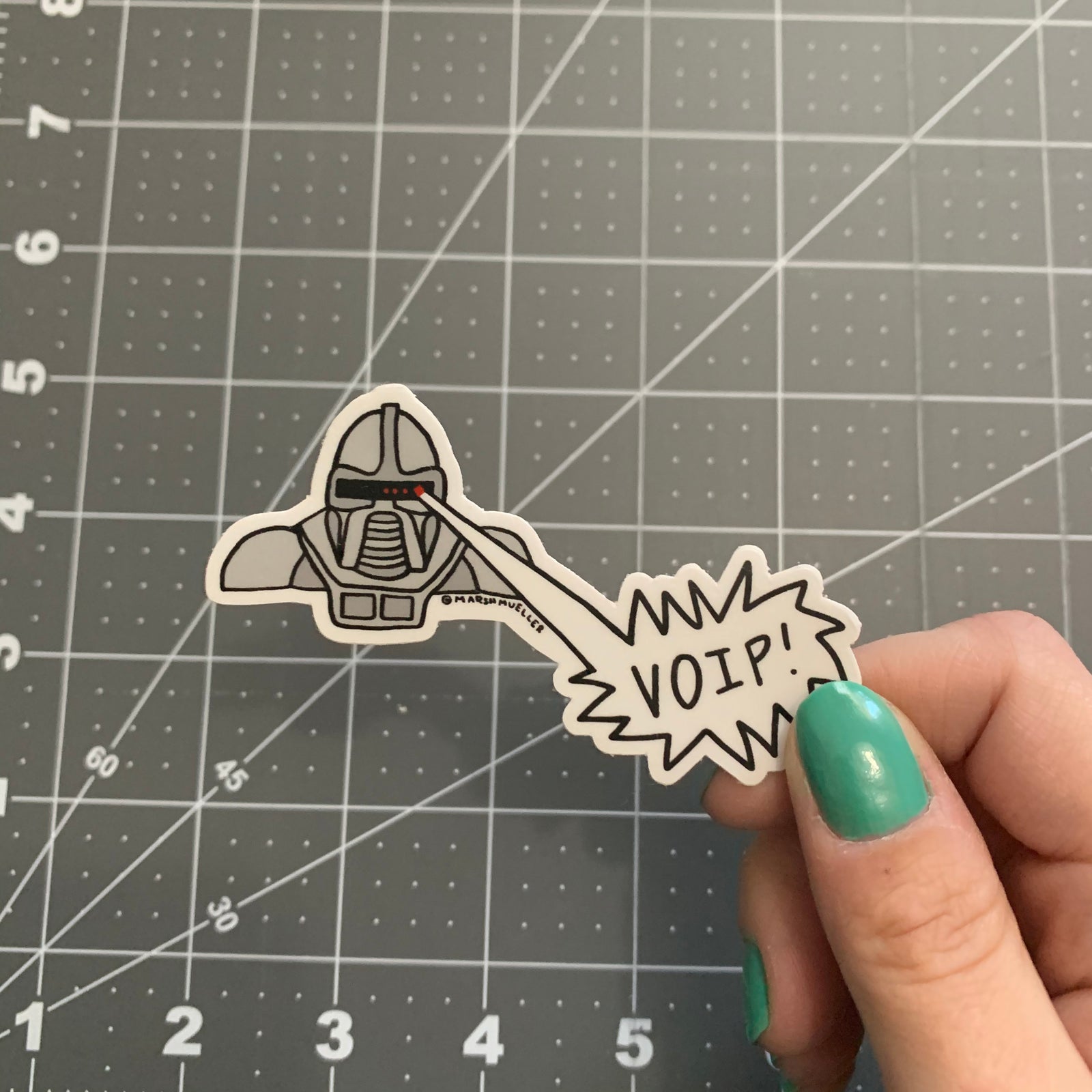 Cylon Zap! Sticker