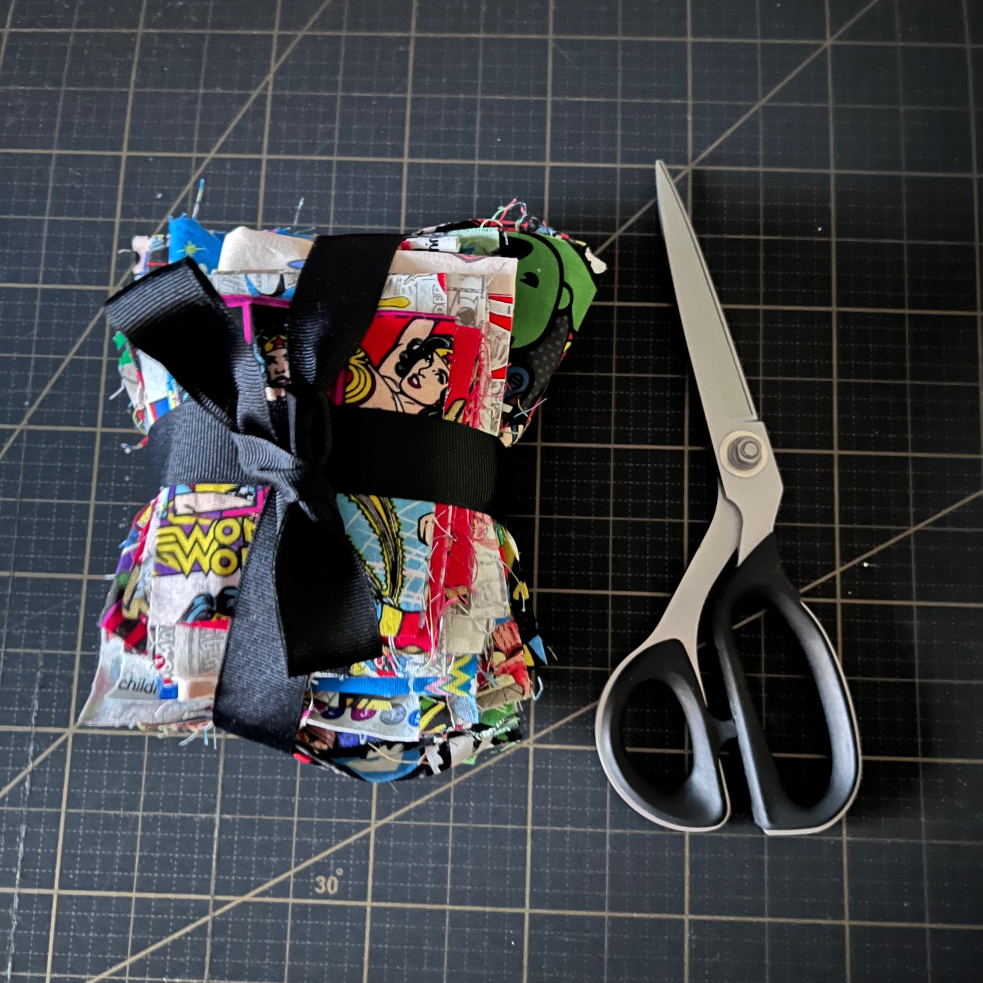 Superhero Fabric Scrap Bundle No. 1 - 10.8 oz.