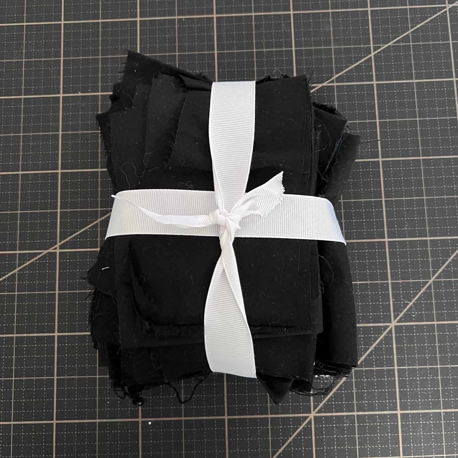 Black Solid Fabric Scrap Bundle No. 1 - 11.1 oz.