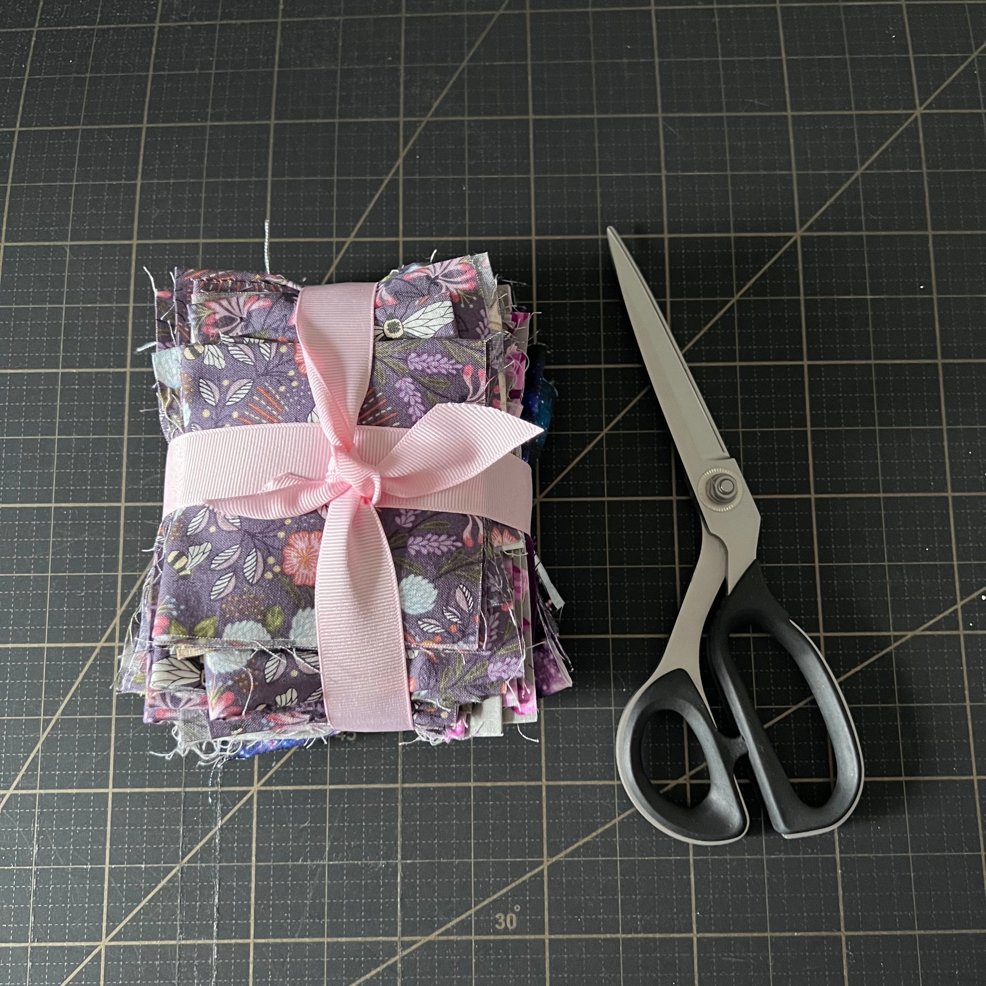 Purple Fabric Scrap Bundle No. 2 - 11.1 oz.