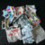 Grey + Multicolor Fabric Scrap Bundle No. 8 - 12 oz.