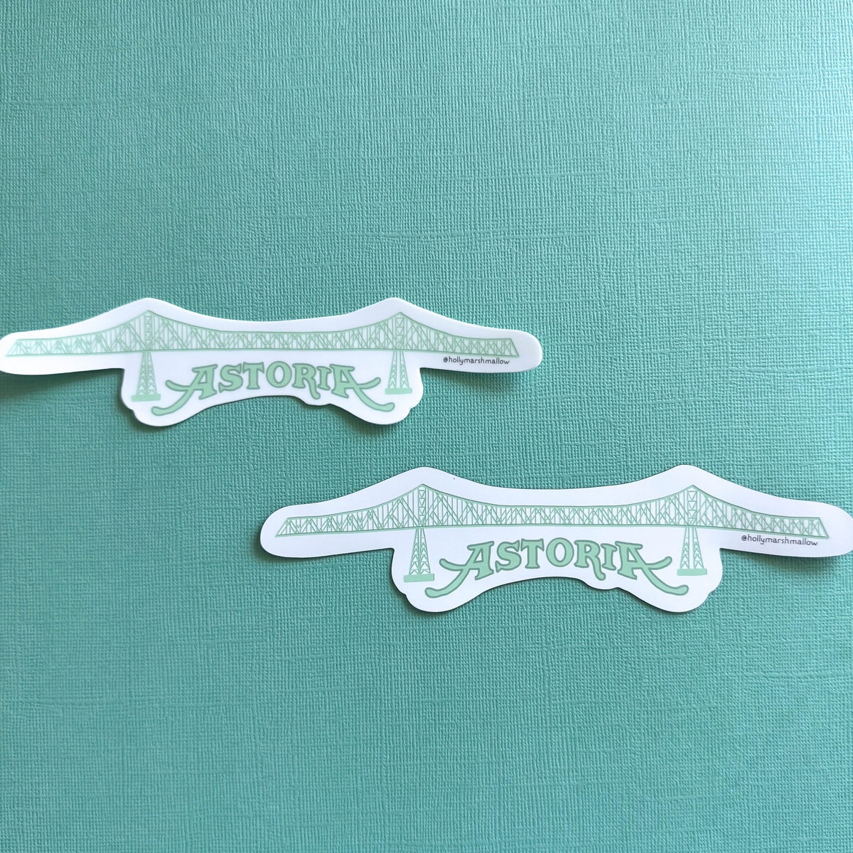 Astoria Megler Bridge Magnet and Sticker Bundle