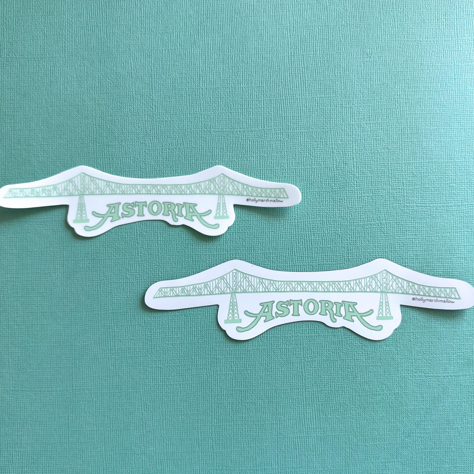 Astoria Megler Bridge Magnet and Sticker Bundle