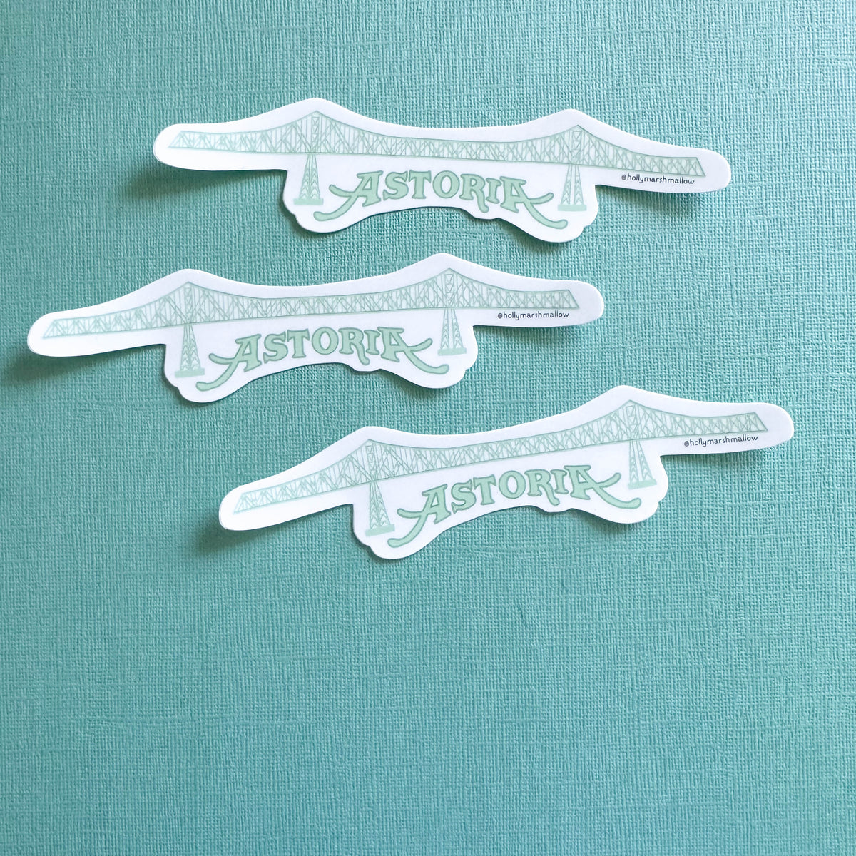 Astoria Megler Bridge Sticker 3-Pack