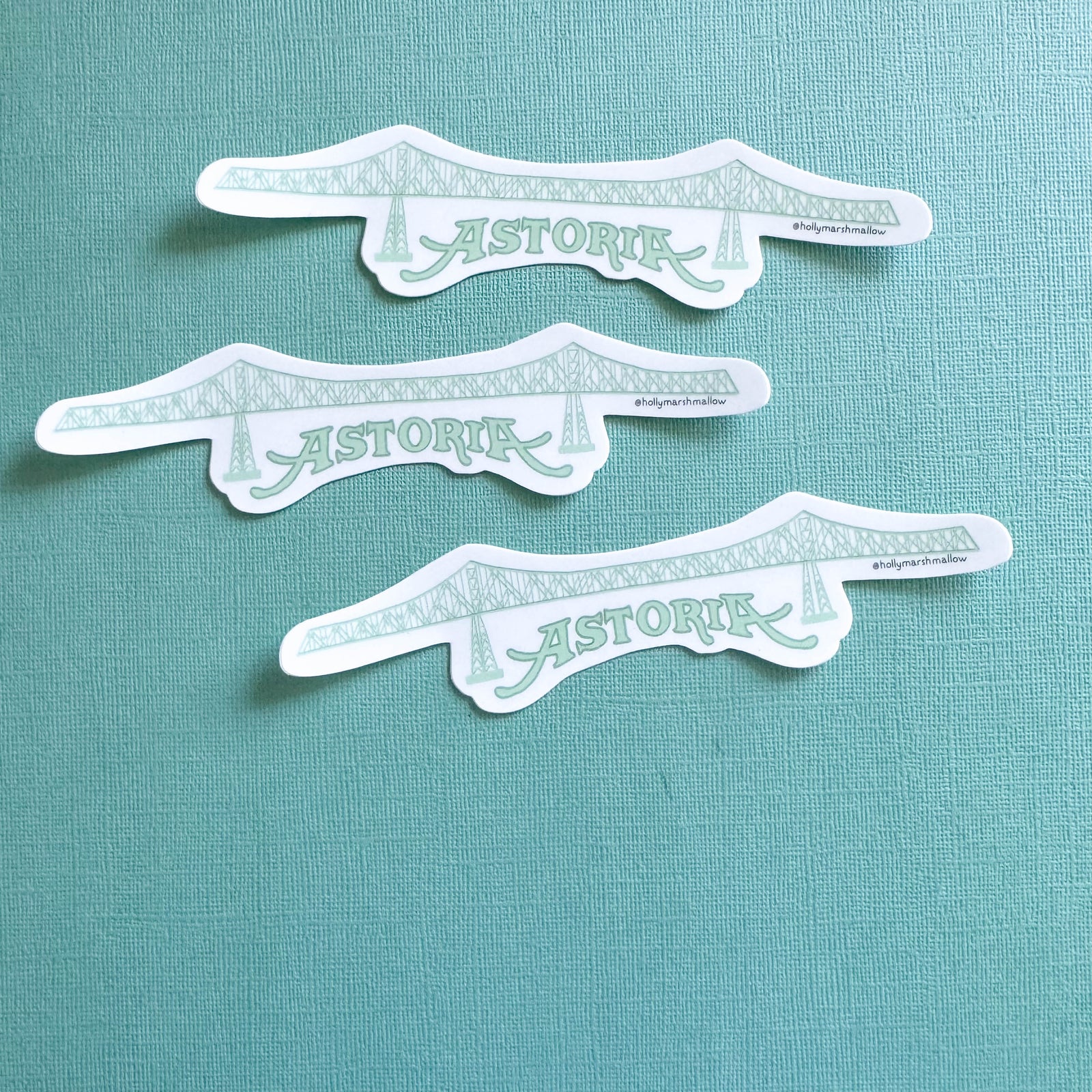 Astoria Megler Bridge Sticker 3-Pack