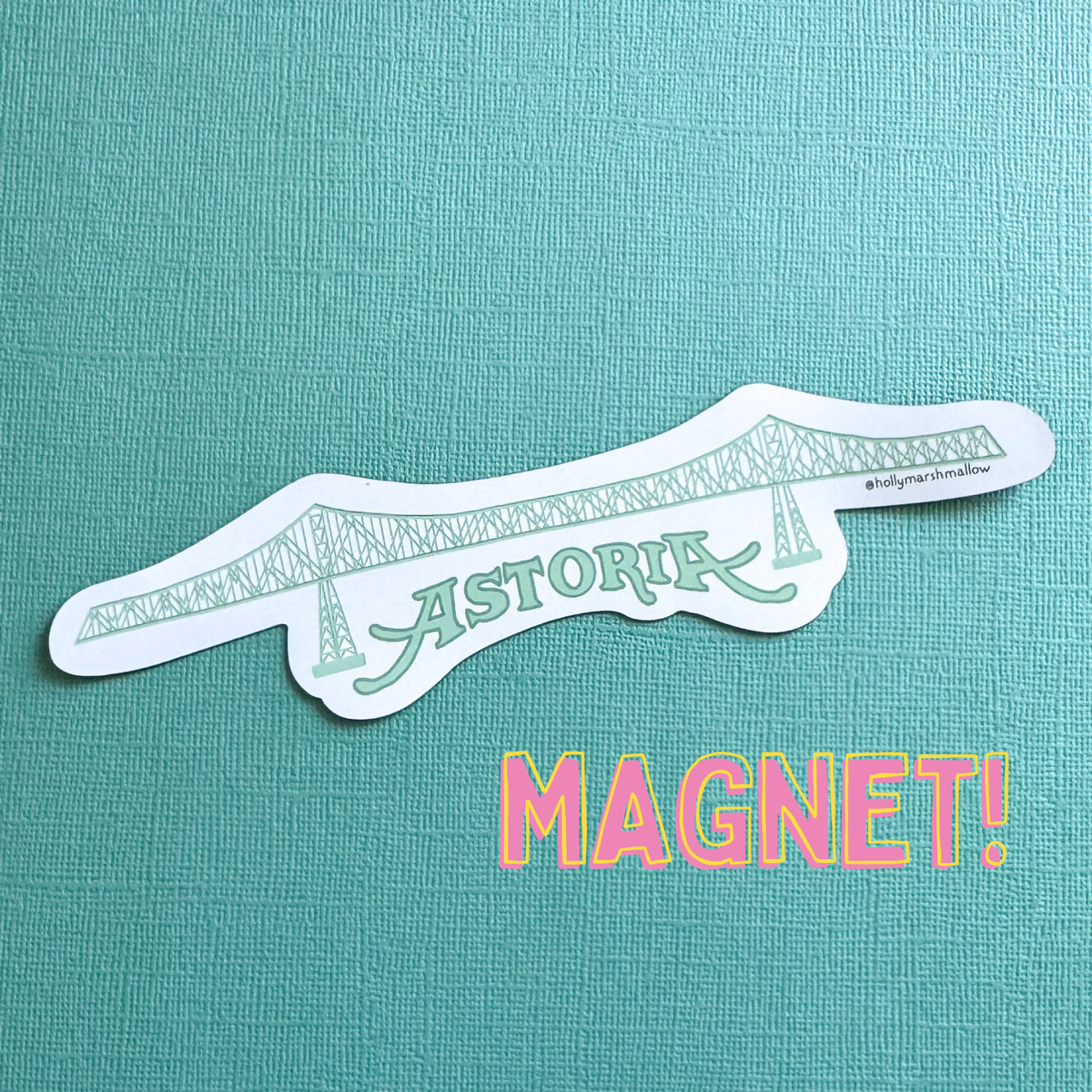Astoria Megler Bridge Magnet