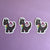 Colorful Faerie Fire Dragon Sticker 3-Pack