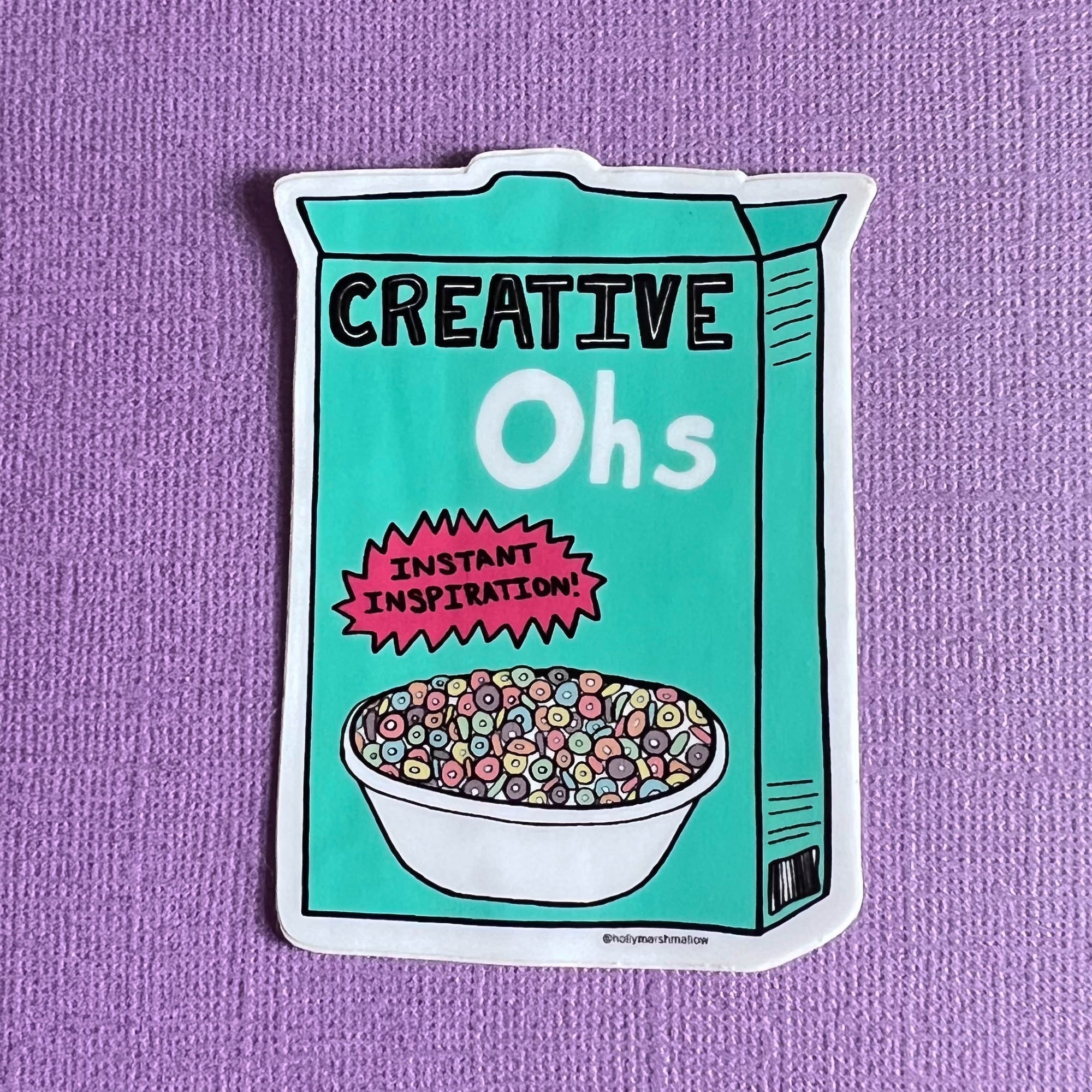 Creative Ohs Sticker