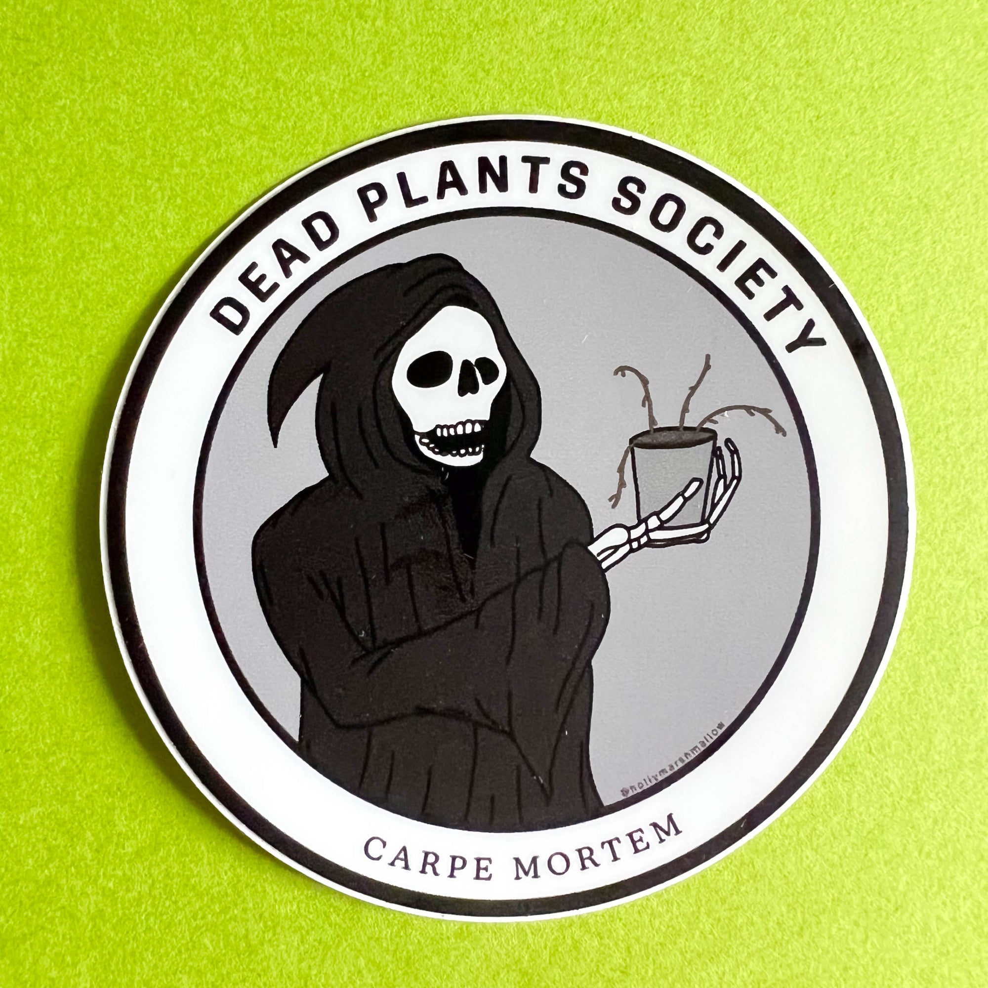 Dead Plants Society Sticker