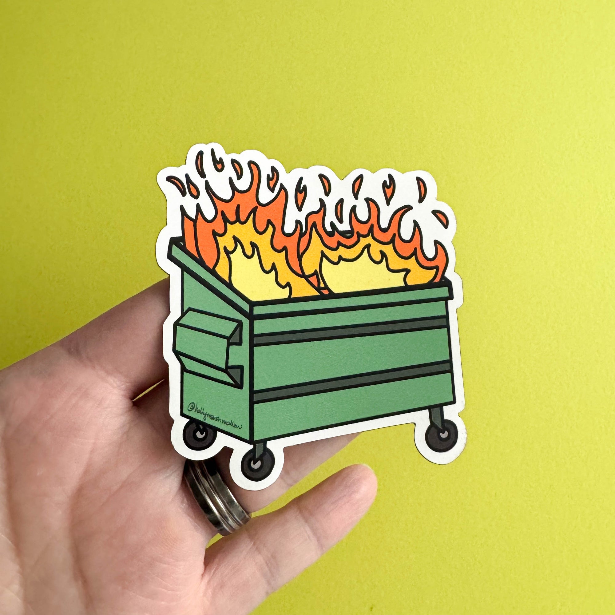Dumpster Fire Magnet