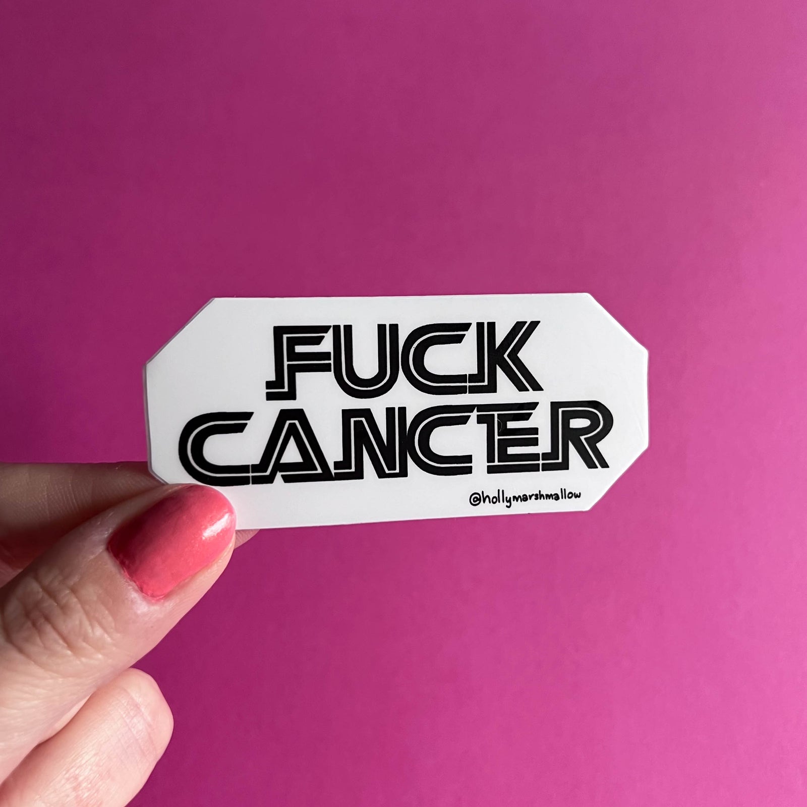 F*ck Cancer Sticker