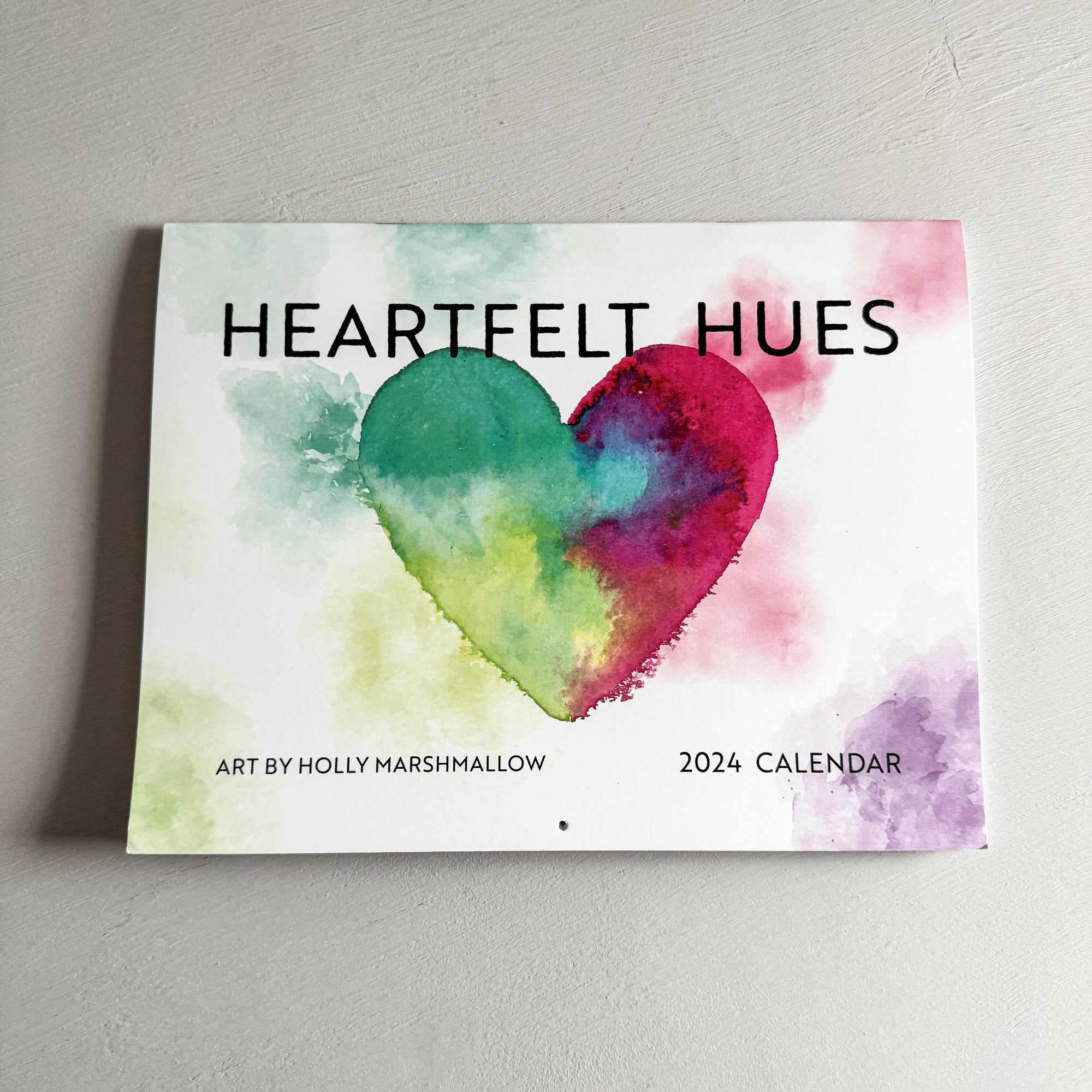 Heartfelt Hues Calendar