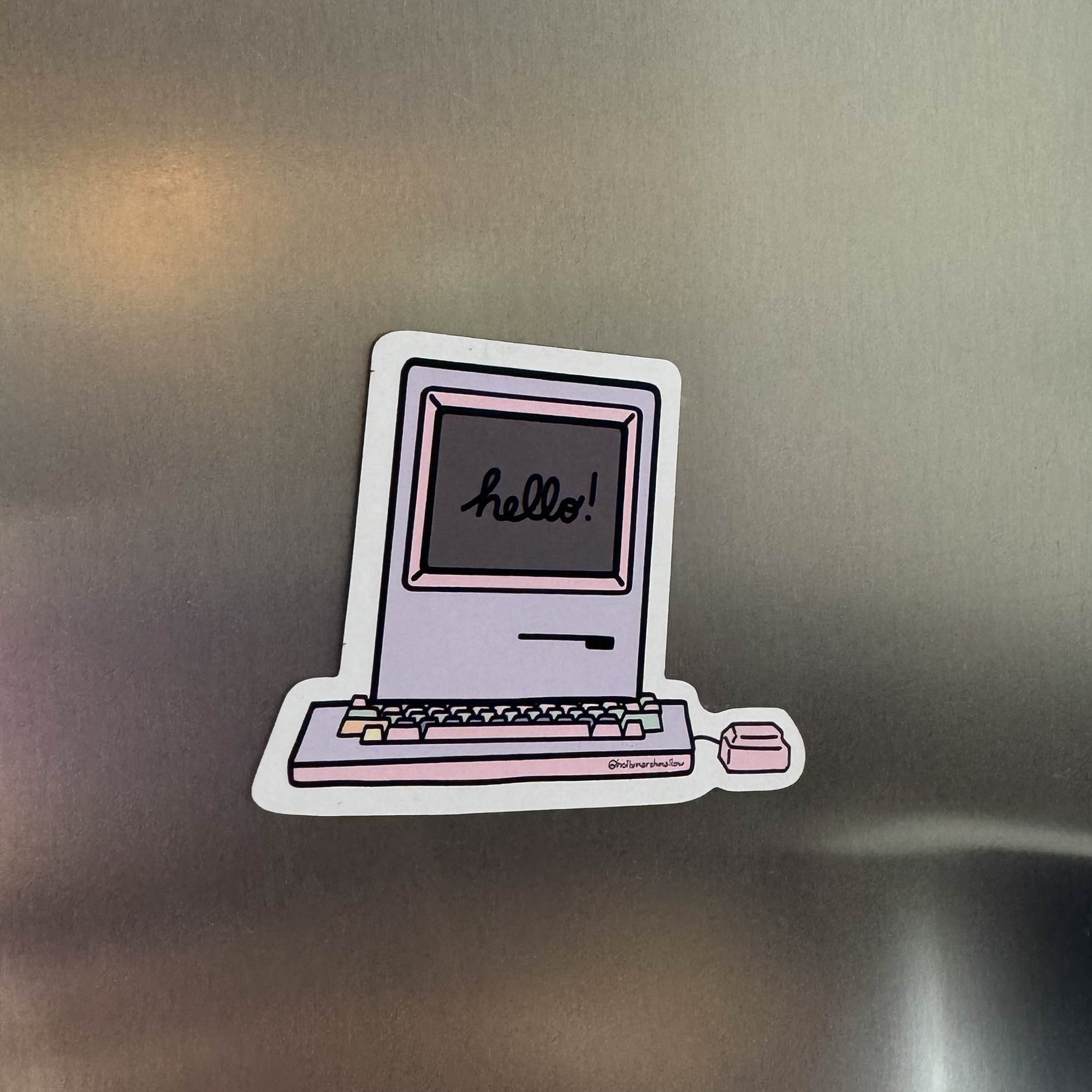 Hello Compy Magnet