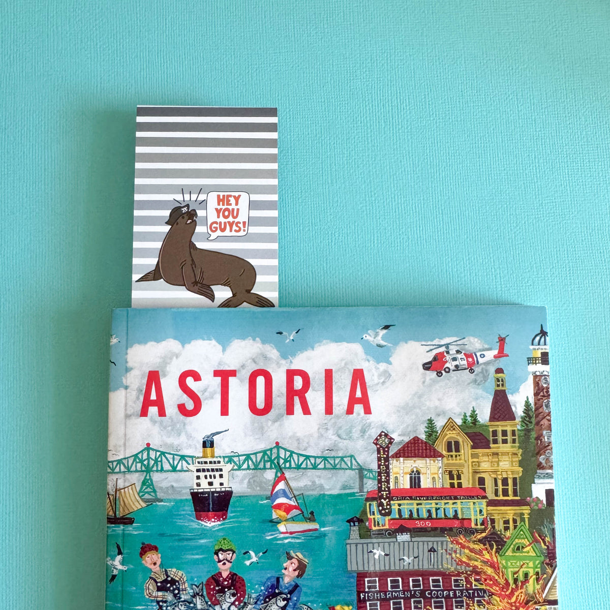 Hey You Guys Sloth Sea Lion Bookmark