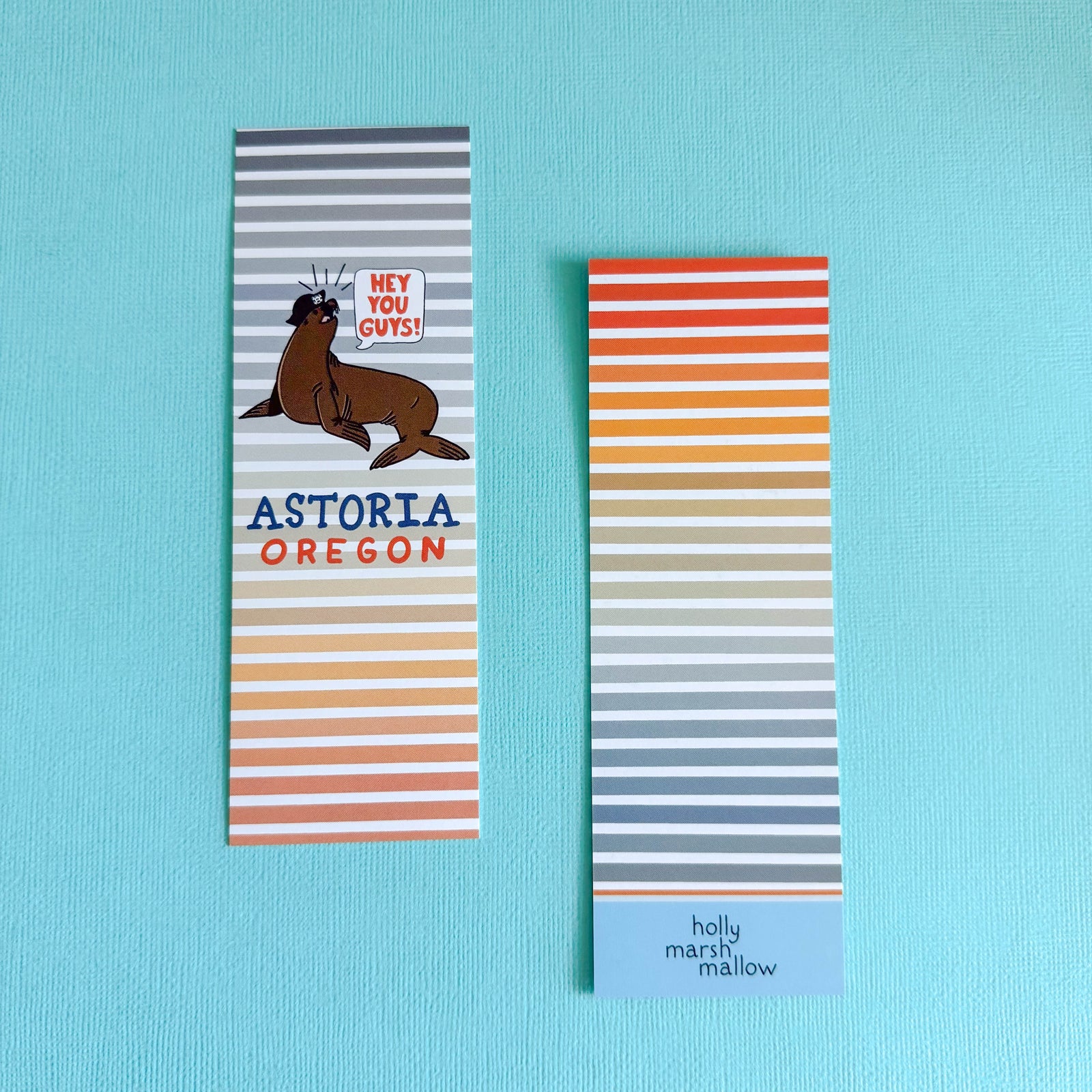 Hey You Guys Sloth Sea Lion Bookmark