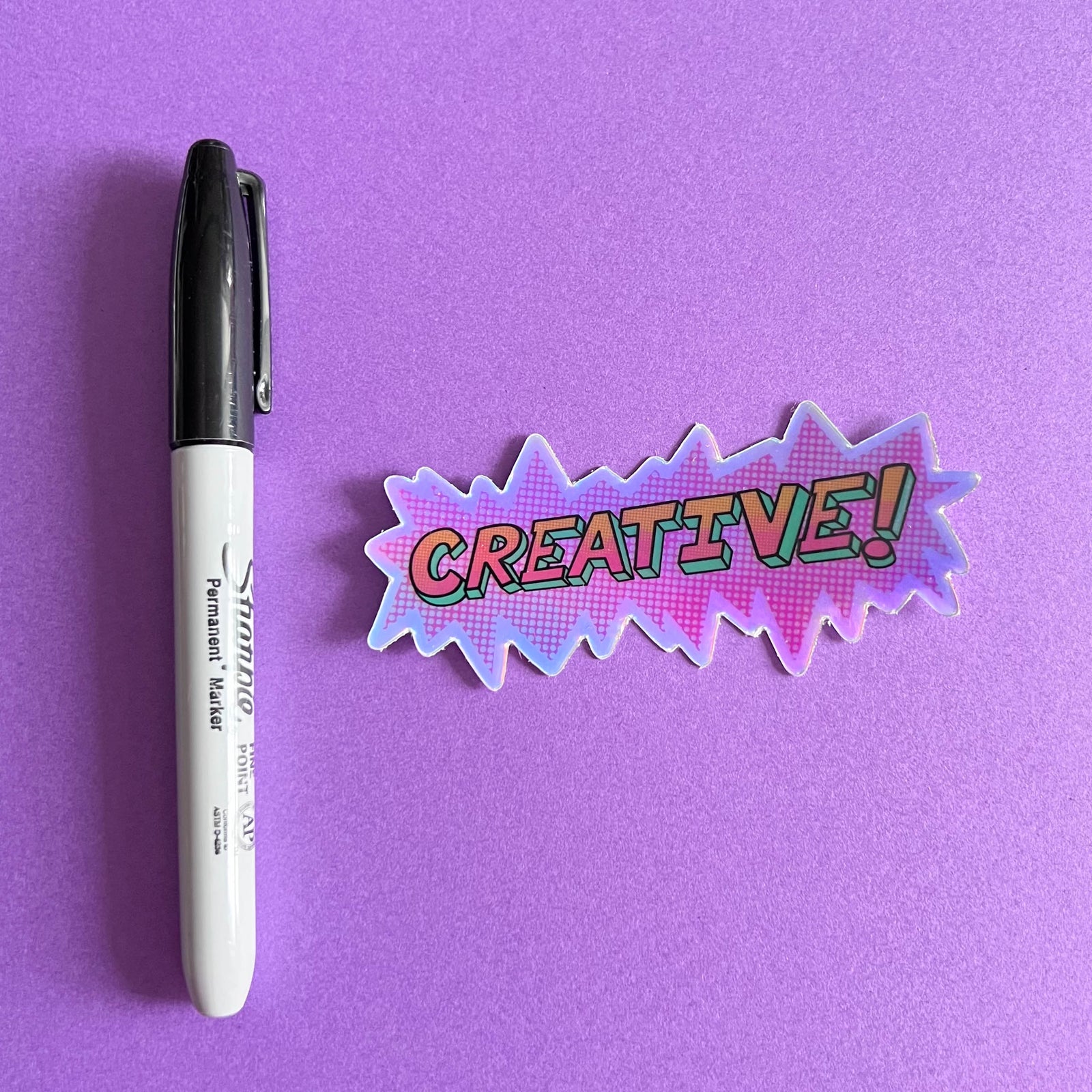 Holographic Creative! Sticker