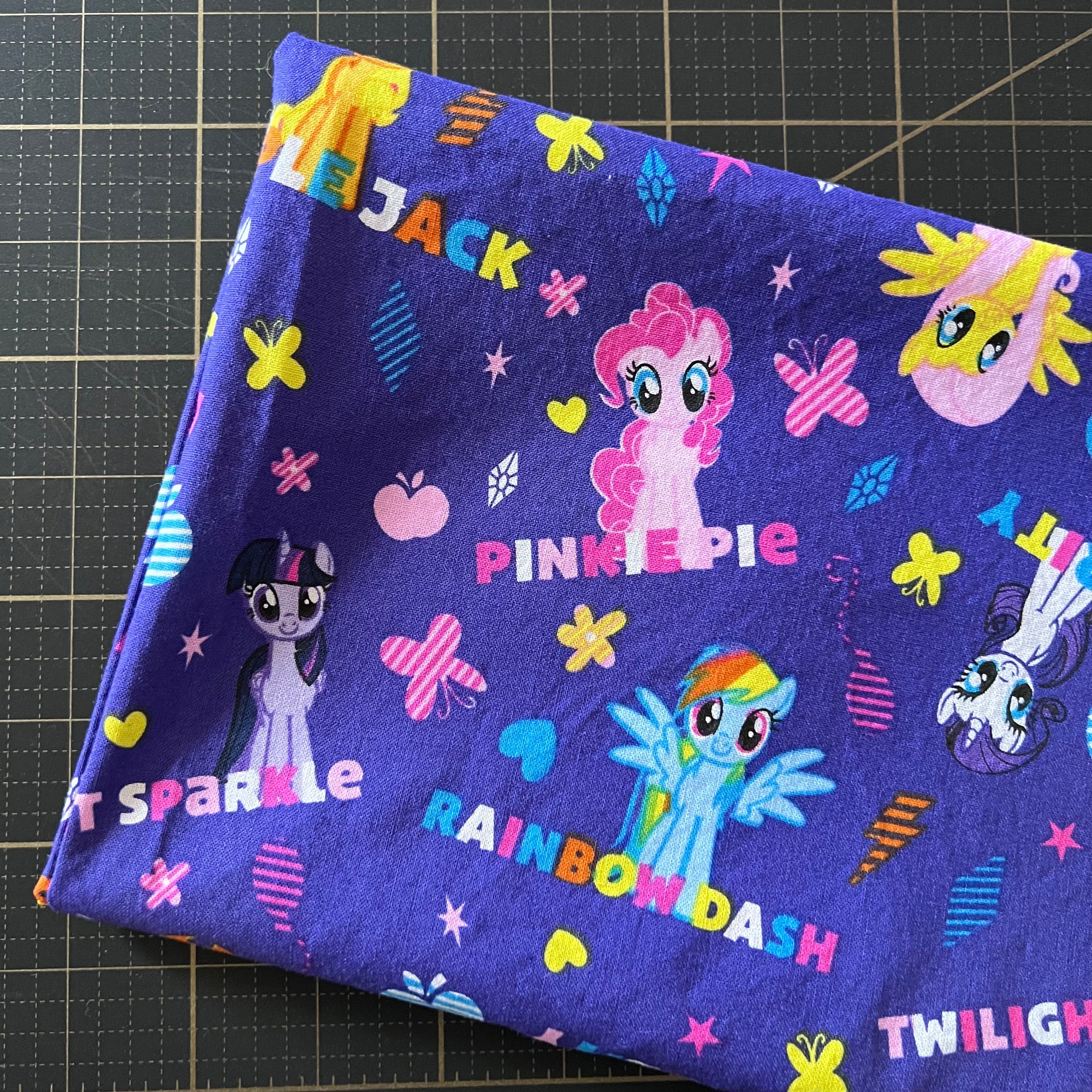 My Little Pony Cotton Fabric -  3/4 Yard