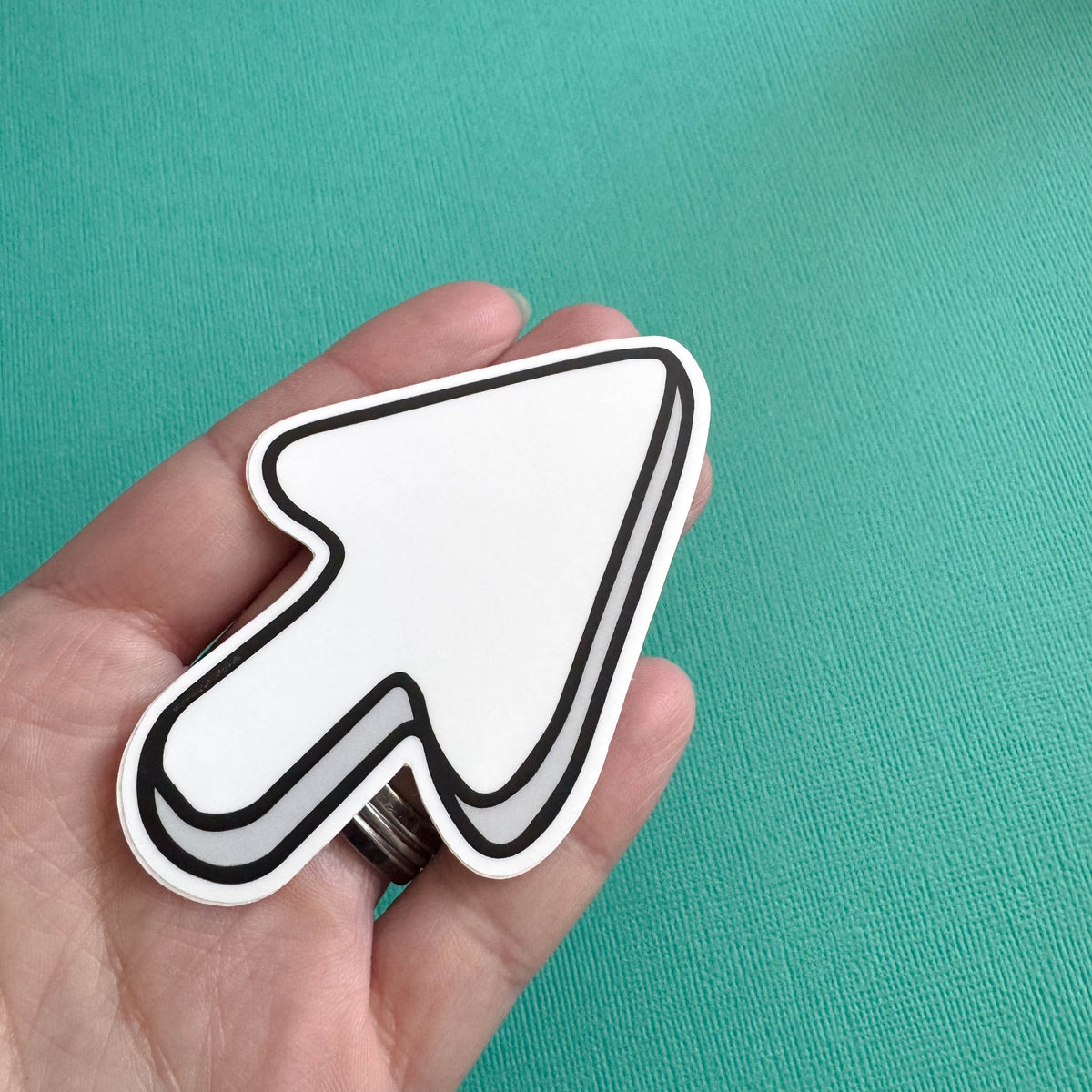 Marshmallow Cursor Sticker