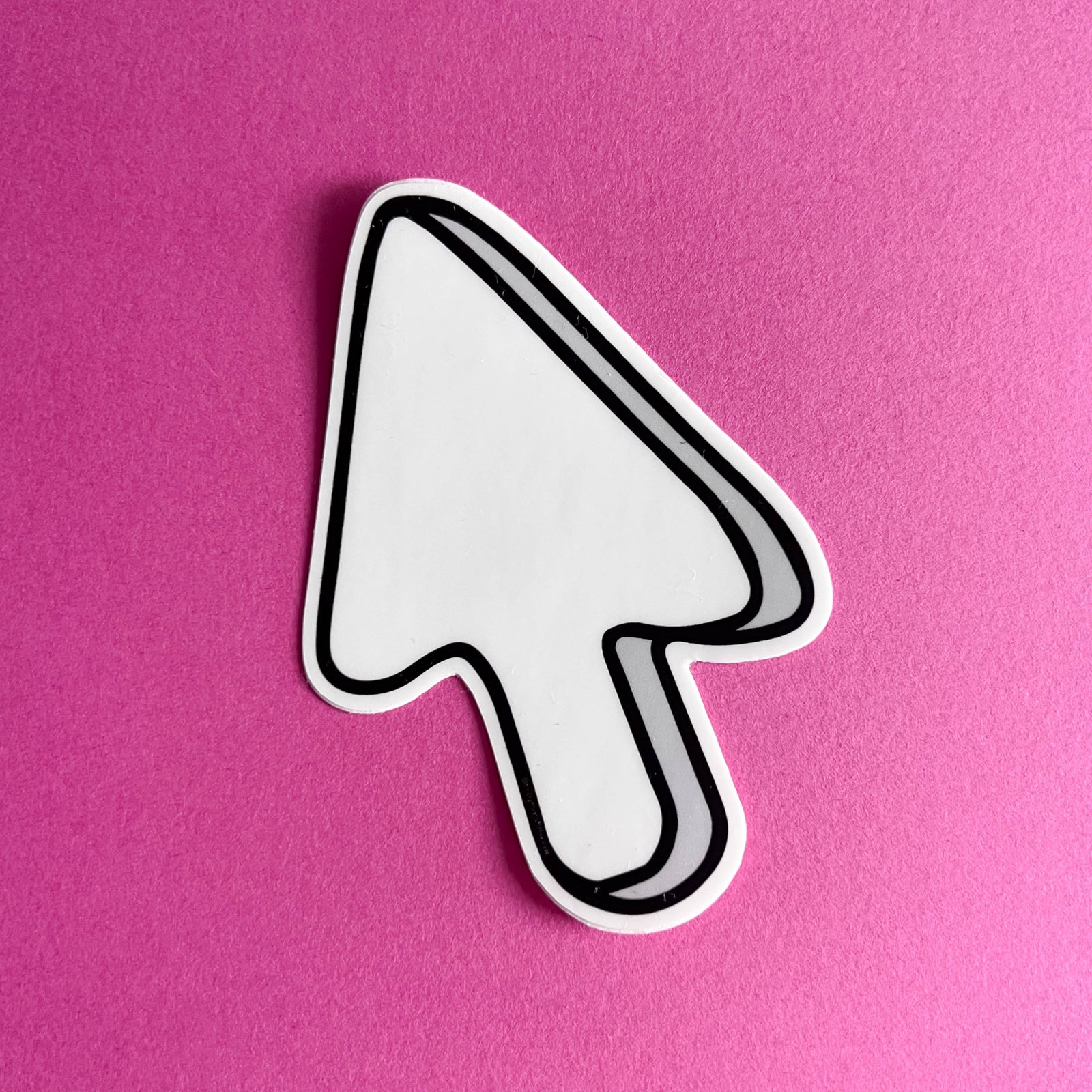 Marshmallow Cursor Sticker
