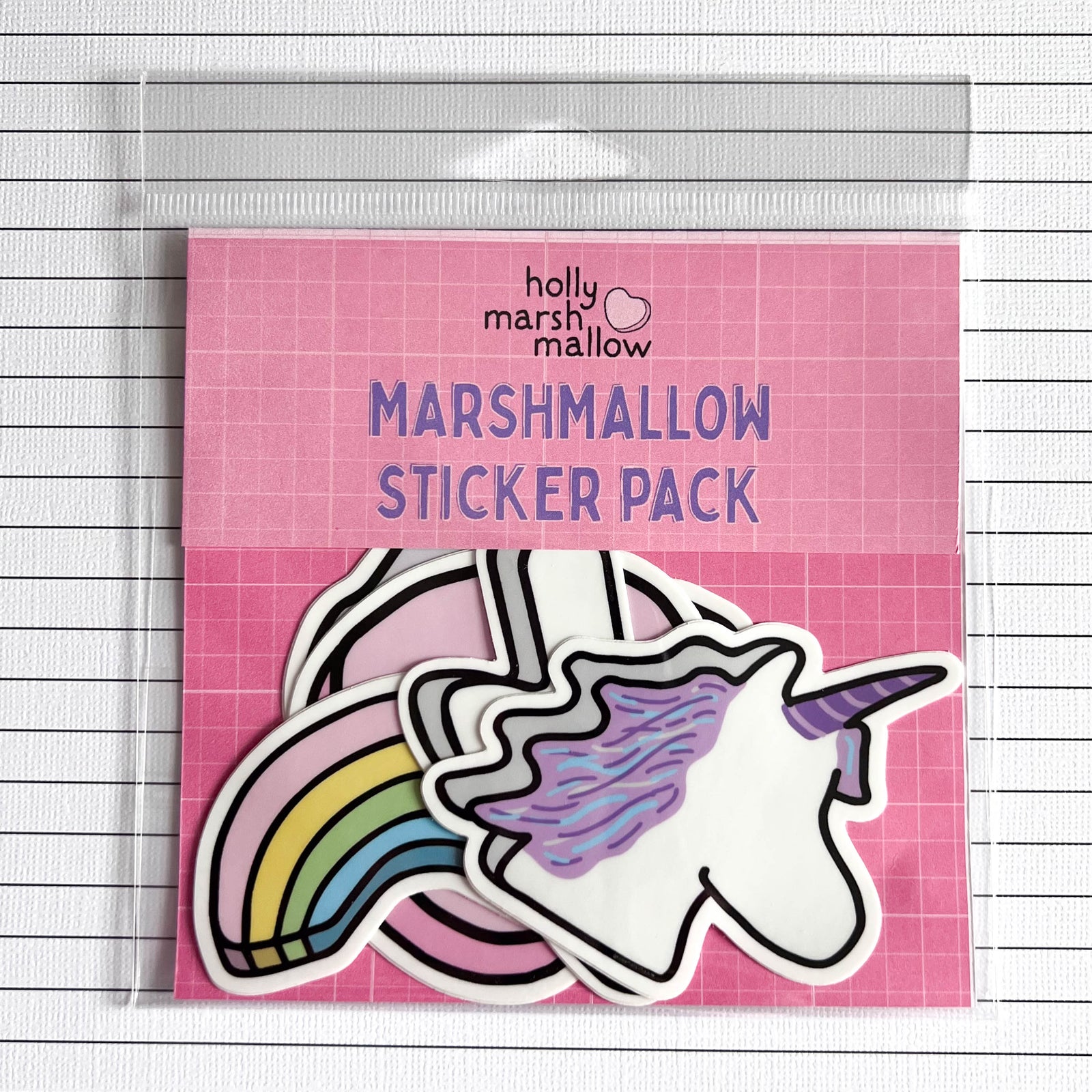 Marshmallow Sticker Pack