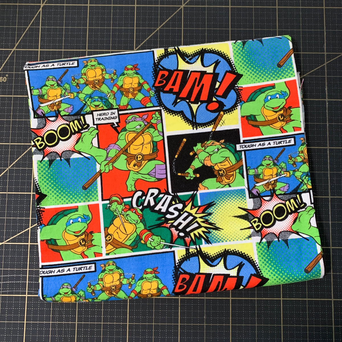 TMNT Comic Book Patch Yardage - Out of Print - 1 yard