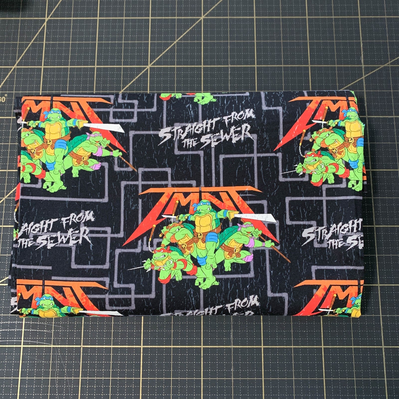TMNT Straight from the Sewer Fabric - 1/2 Yard Plus