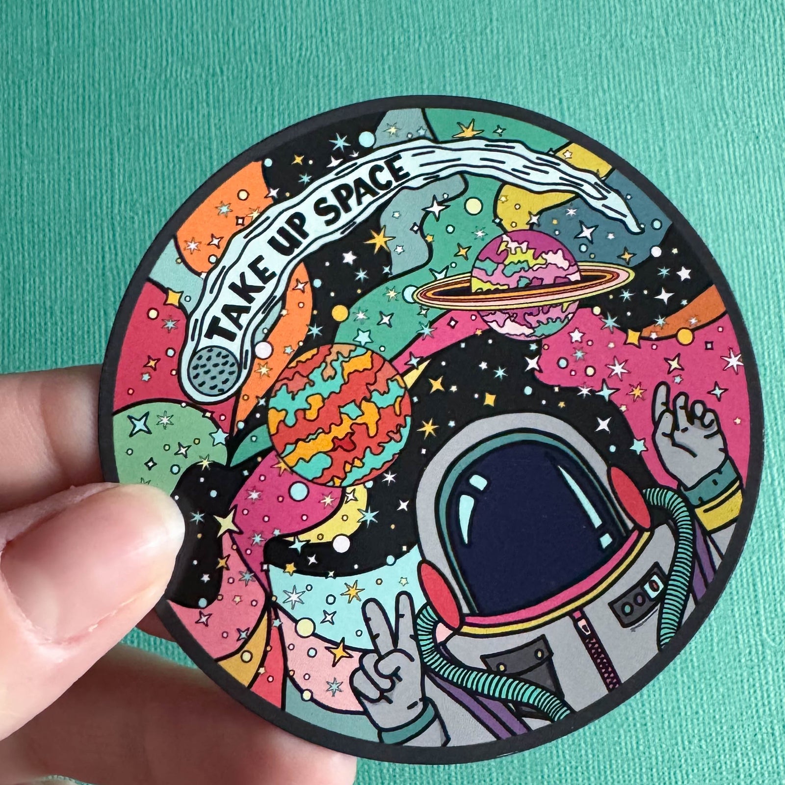 Take Up Space Magnet