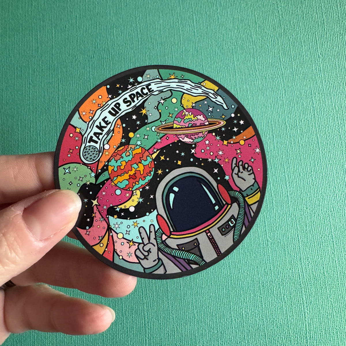 Take Up Space Magnet