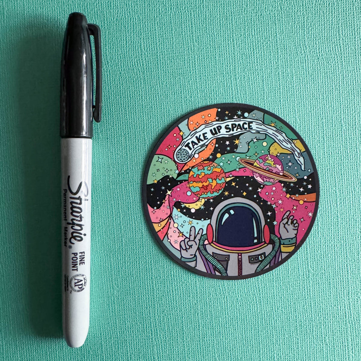 Take Up Space Magnet