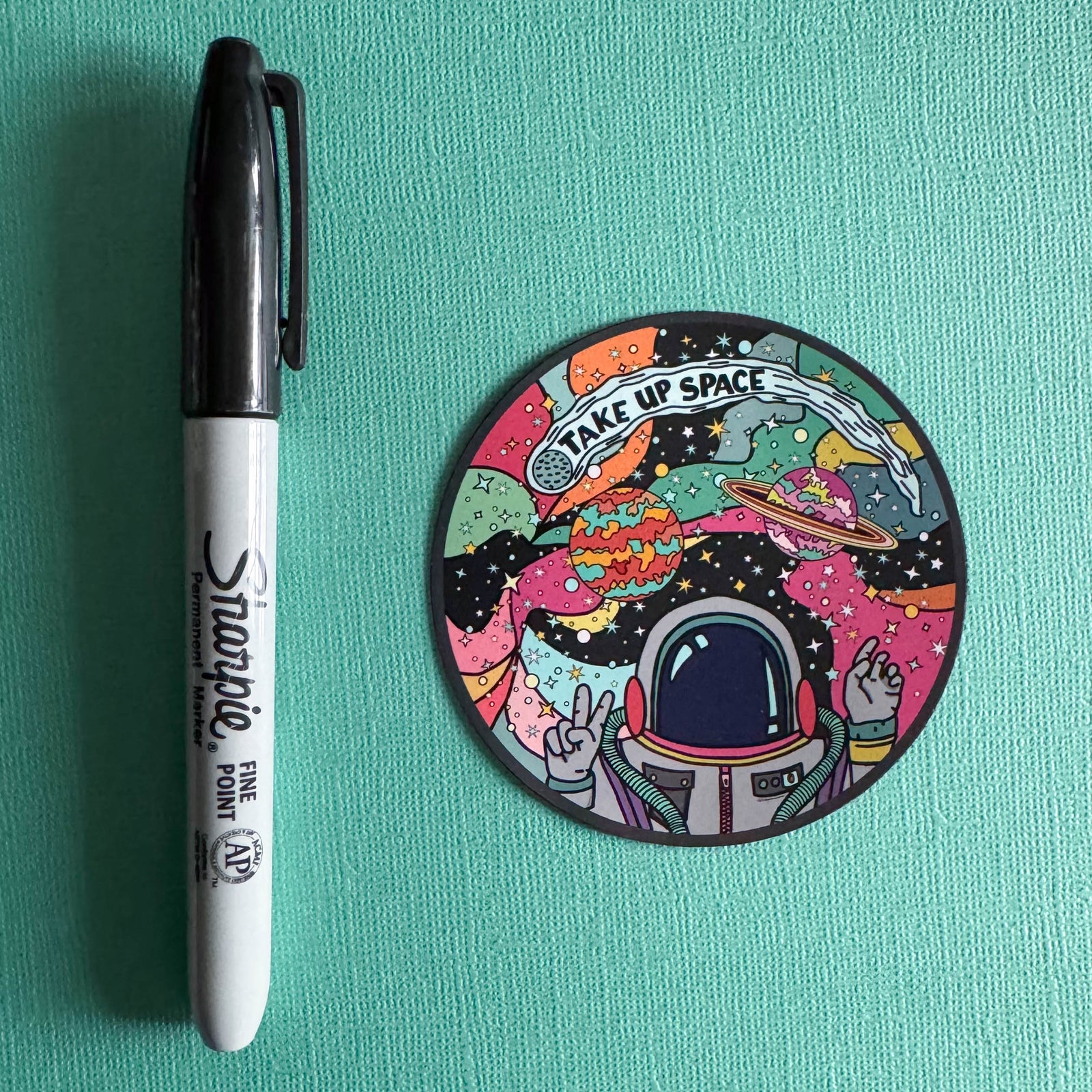 Take Up Space Magnet