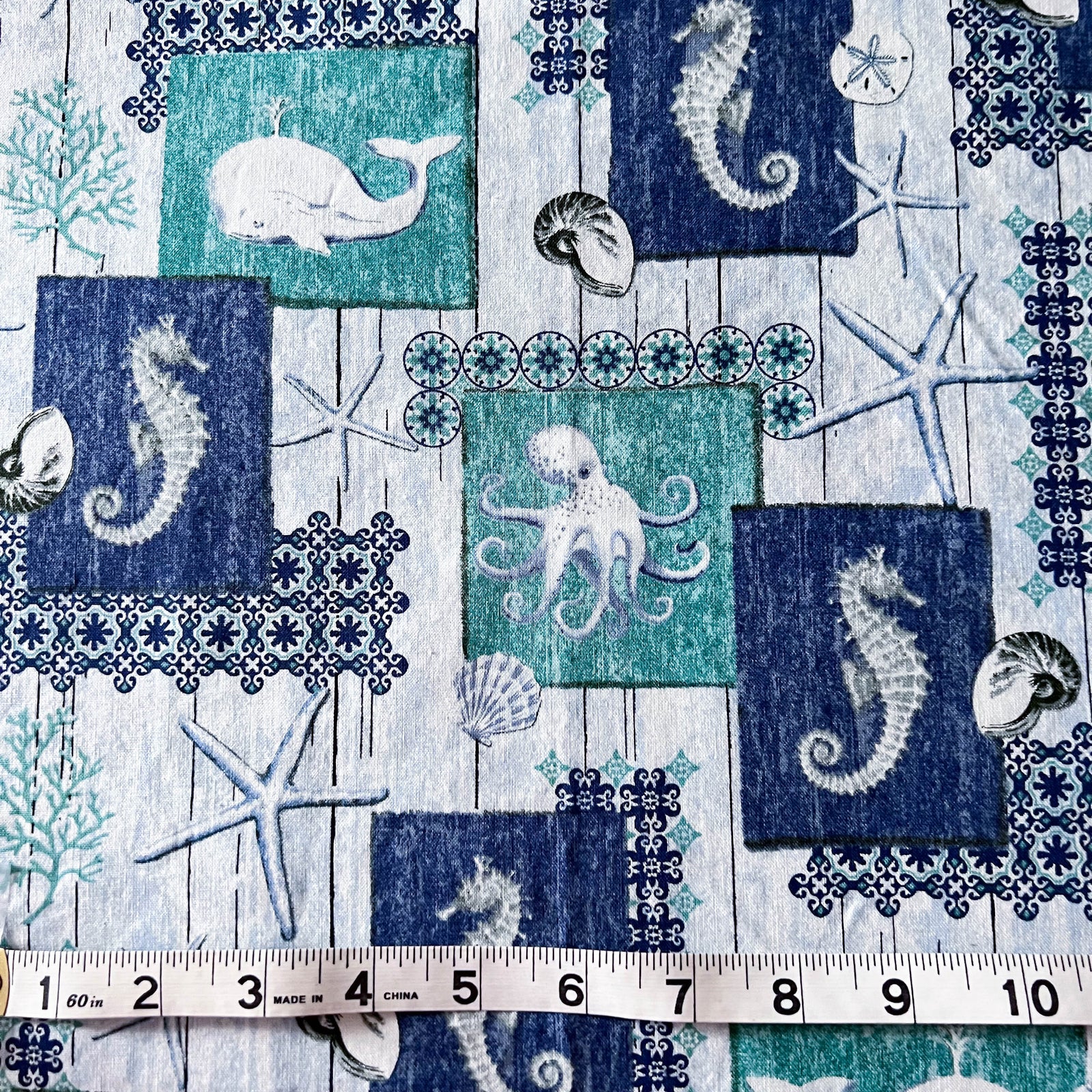 Indigo Sea by Paul Brent - Out of Print - 1 Yard