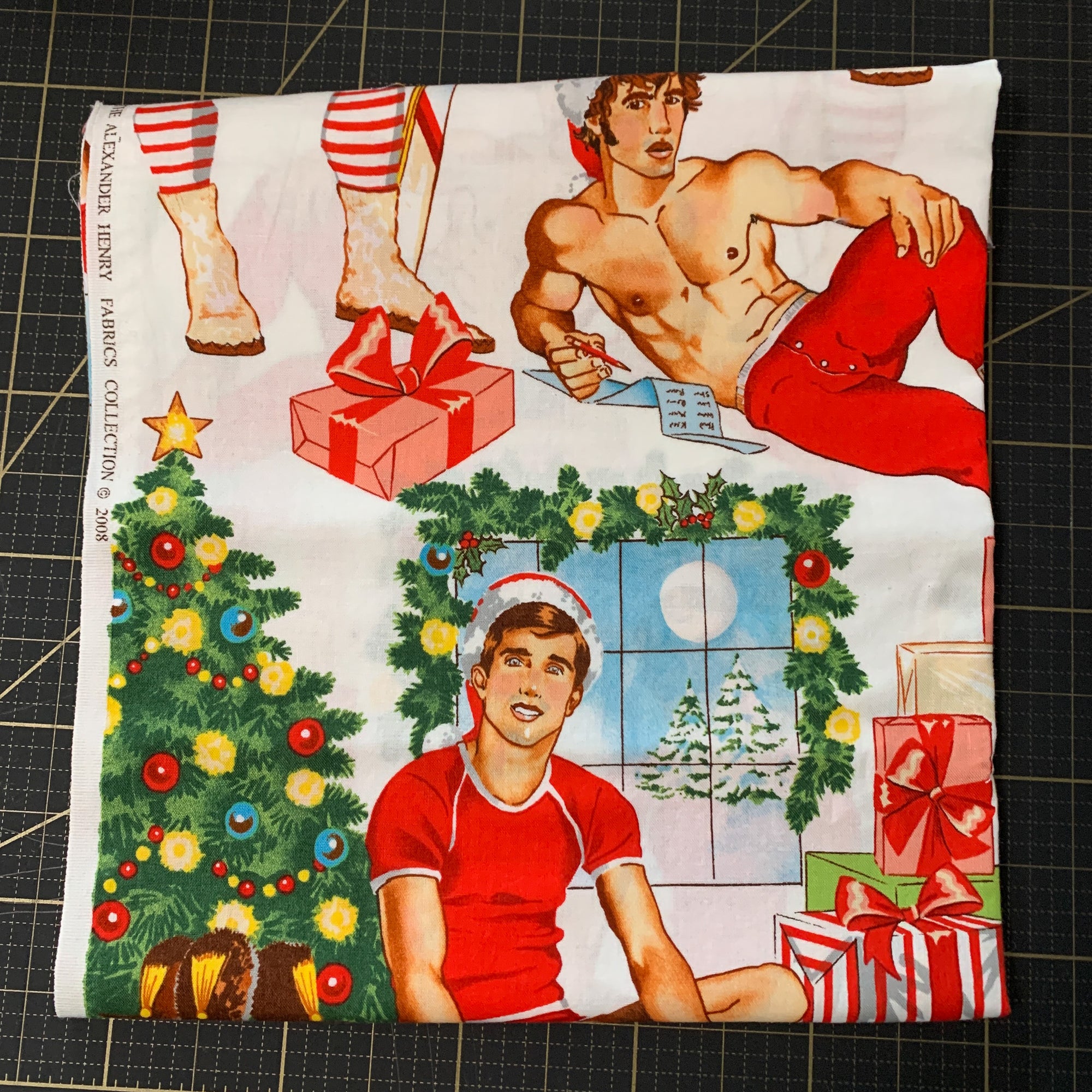Alexander Henry All I Want for Xmas - Out of Print - generous 1/2 yard