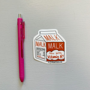 Malk Sticker