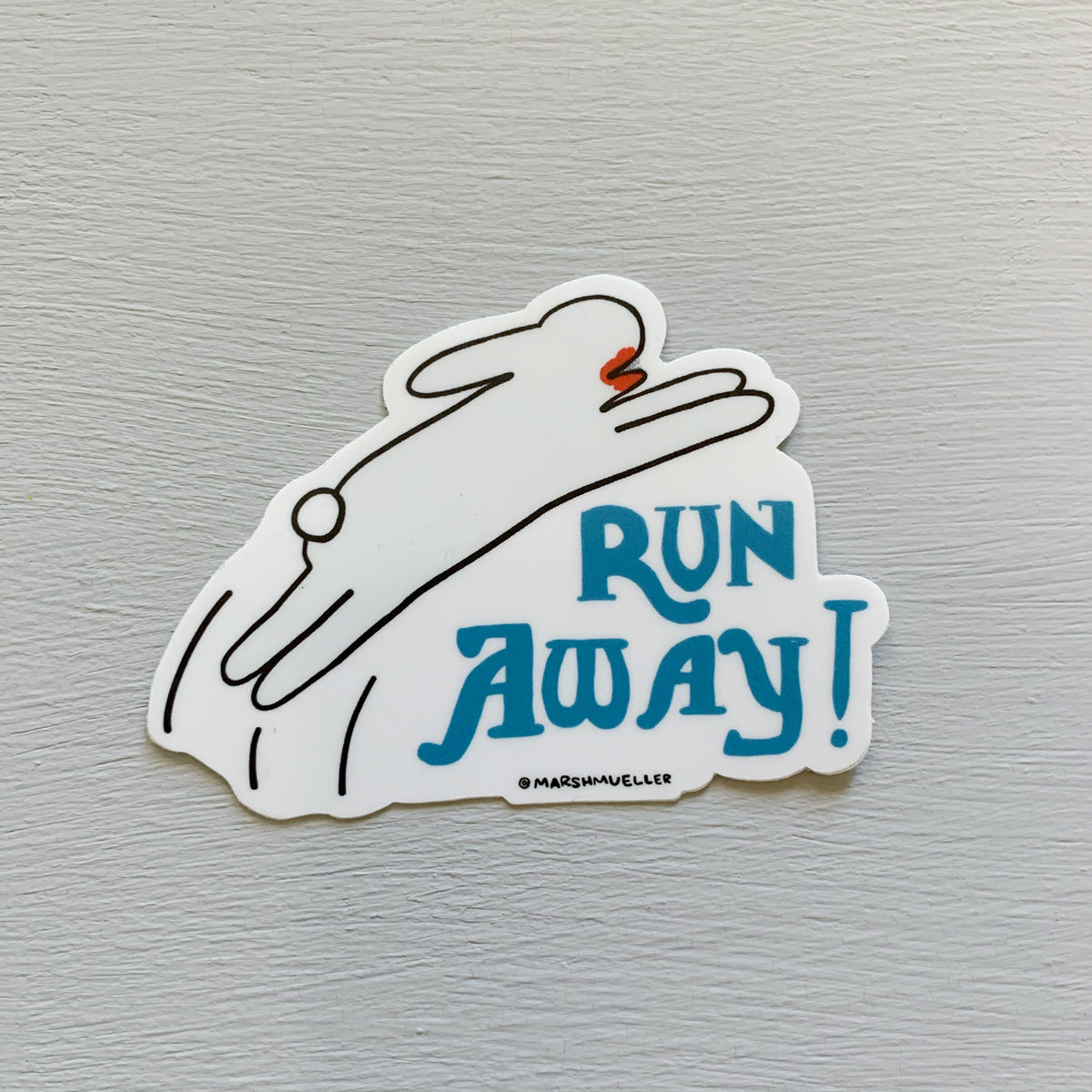 Killer Rabbit Sticker