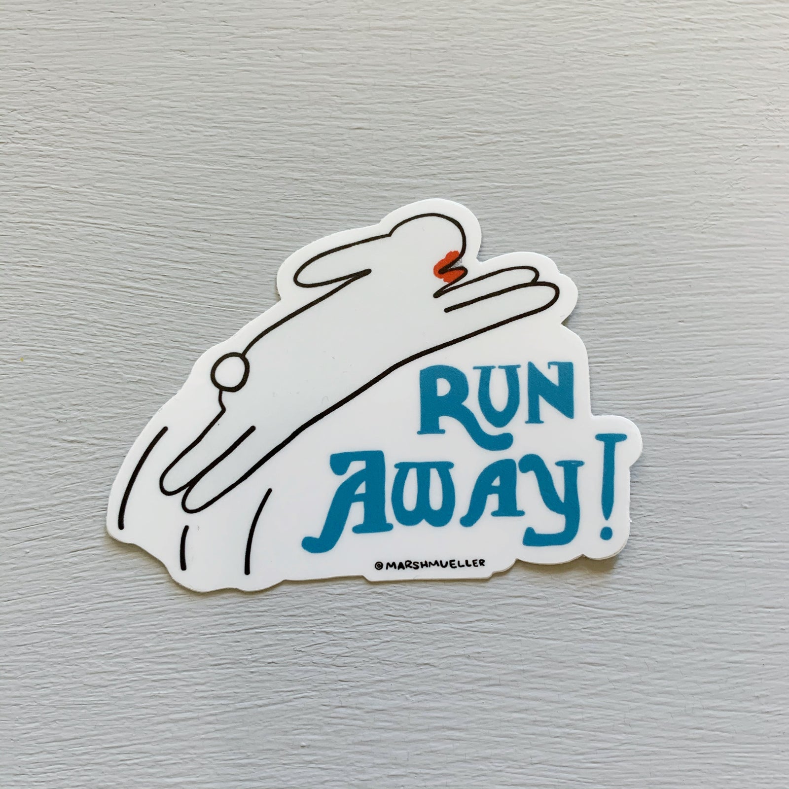 Killer Rabbit Sticker