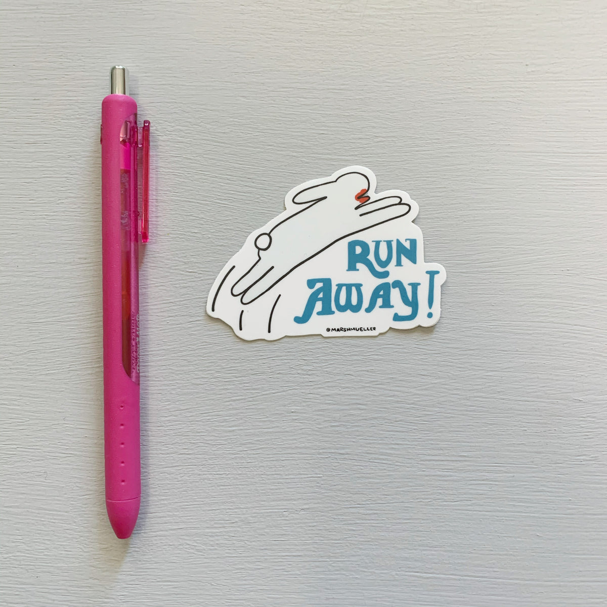 Killer Rabbit Sticker