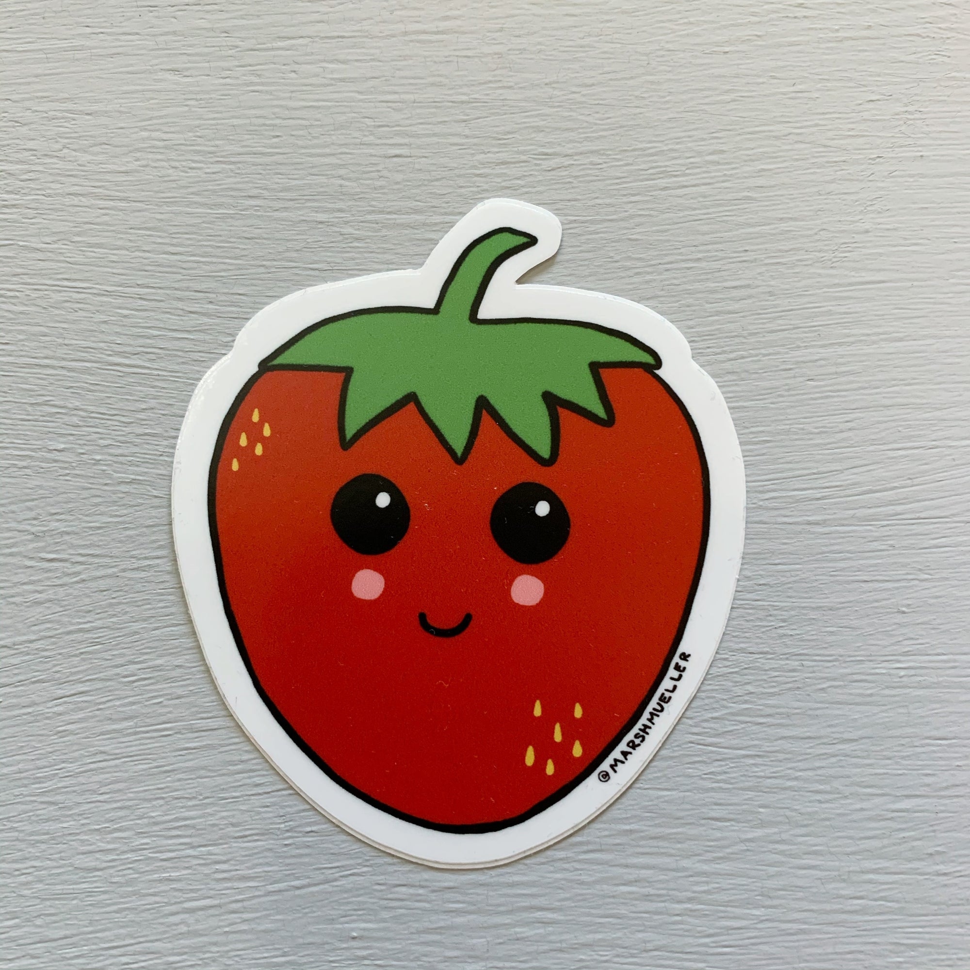 Cute Strawberry Sticker