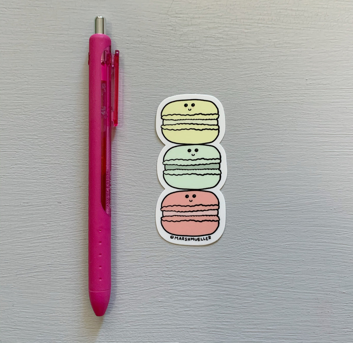 Cute Macarons Sticker