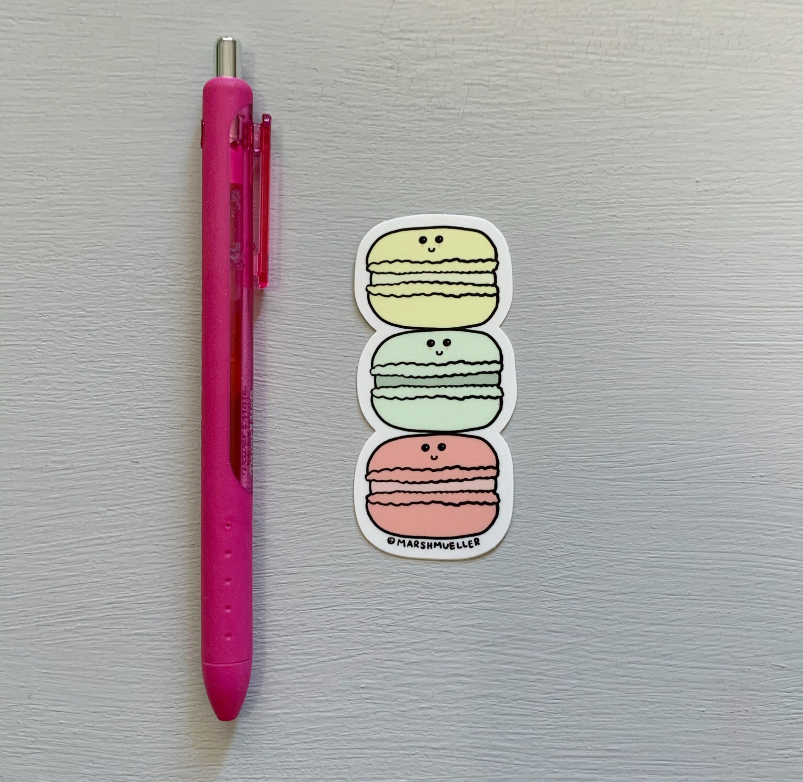Cute Macarons Sticker