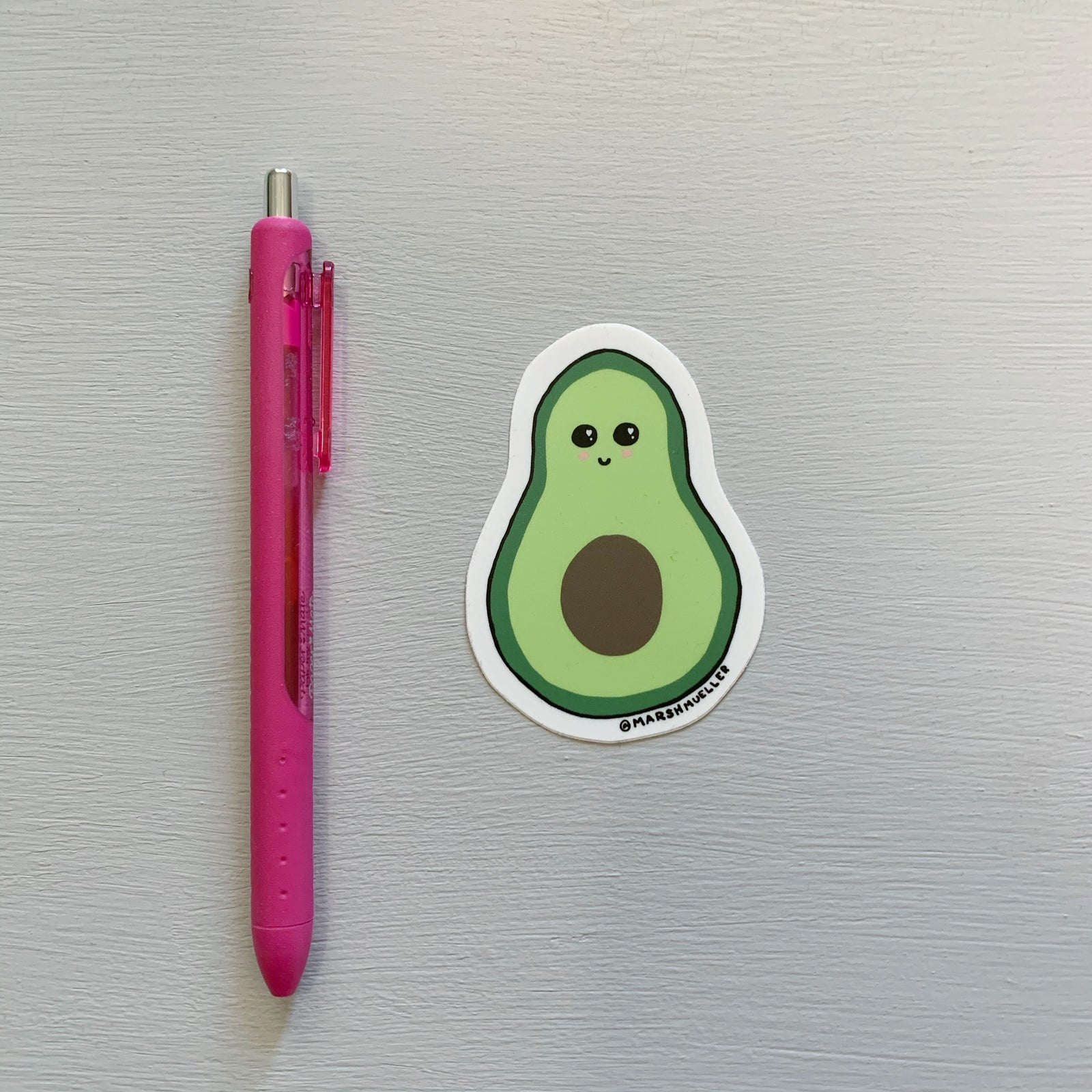 Cute Avocado Sticker