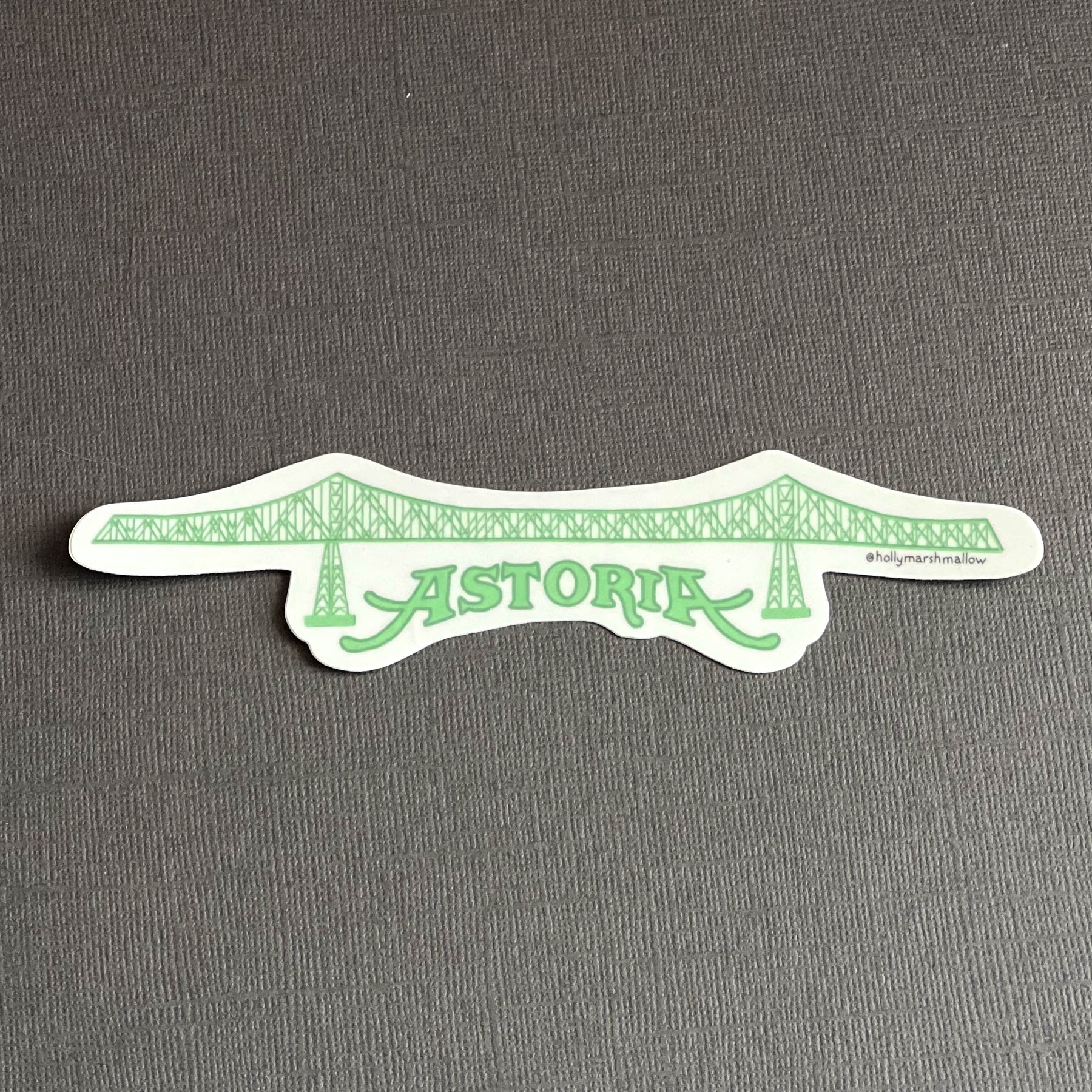 Astoria Megler Sticker Hollymarshmallow