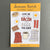 sticker sheet of bacon, eggs, breakfast food with "Swanson Brunch" hand lettering