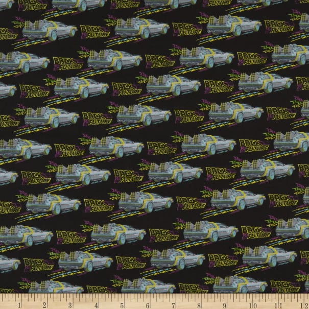 Back to the Future No Roads Fabric - Fabric by the Yard