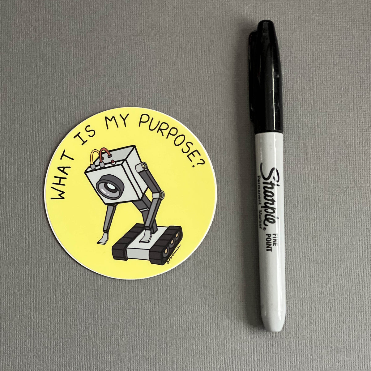 Existential Butter Crisis Sticker