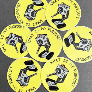 Existential Butter Crisis Sticker